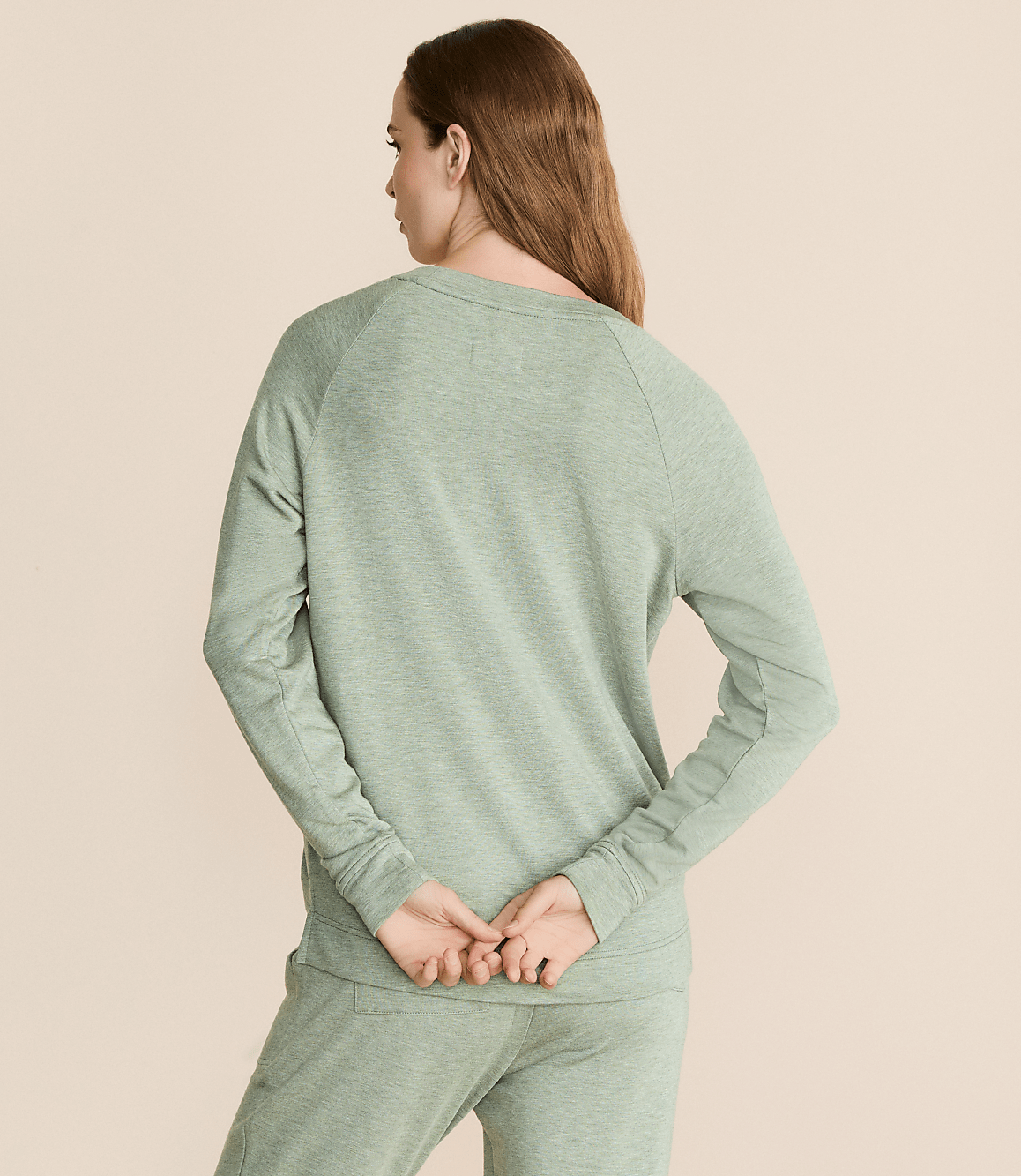 Petite Lou & Grey Heathered Signaturesoft Sweatshirt