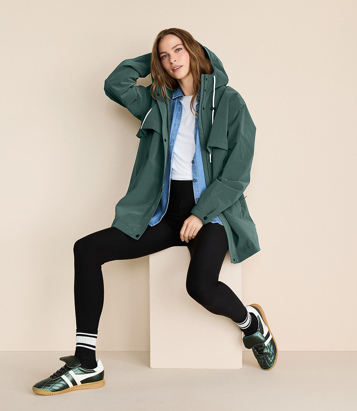 Lou & Grey Waterproof Rain Jacket