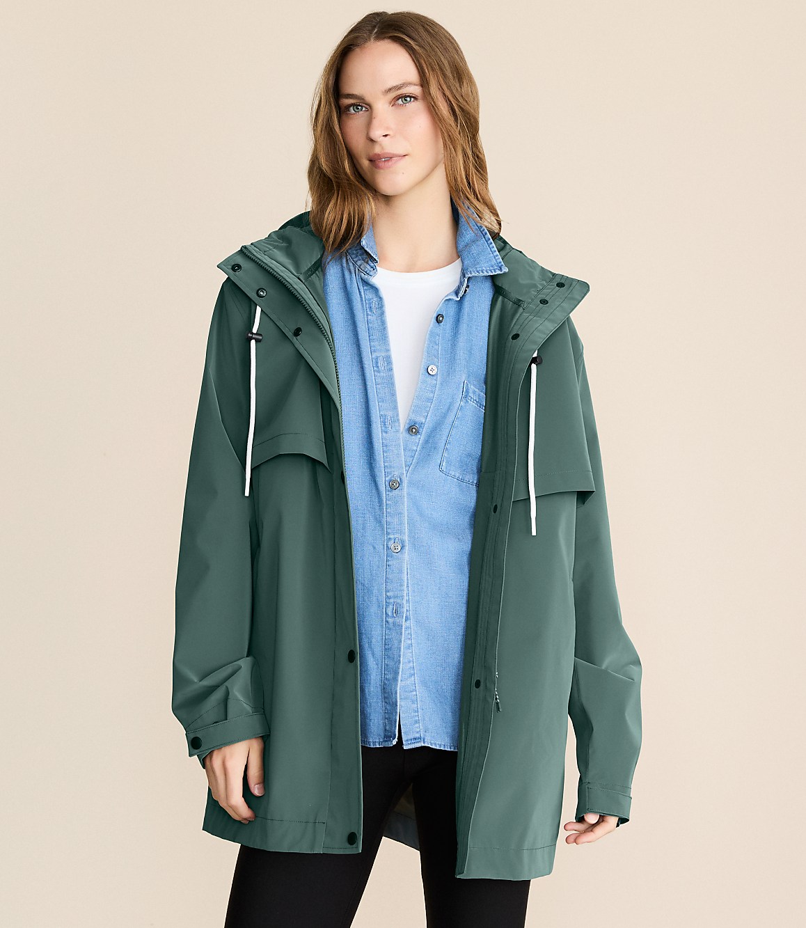Lou & Grey Waterproof Rain Jacket