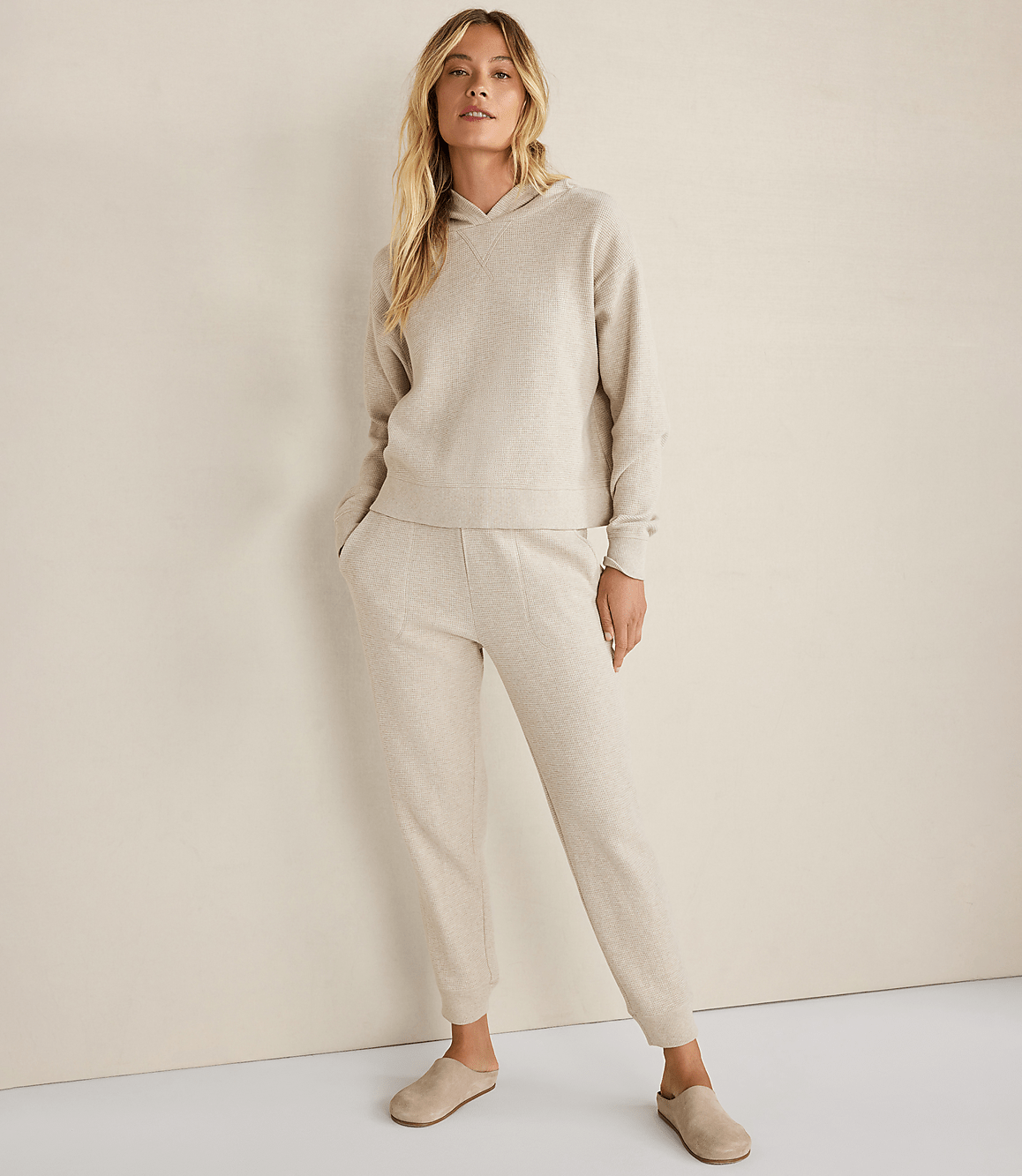 Haven Well Within Organic Cotton Waffle Hoodie
