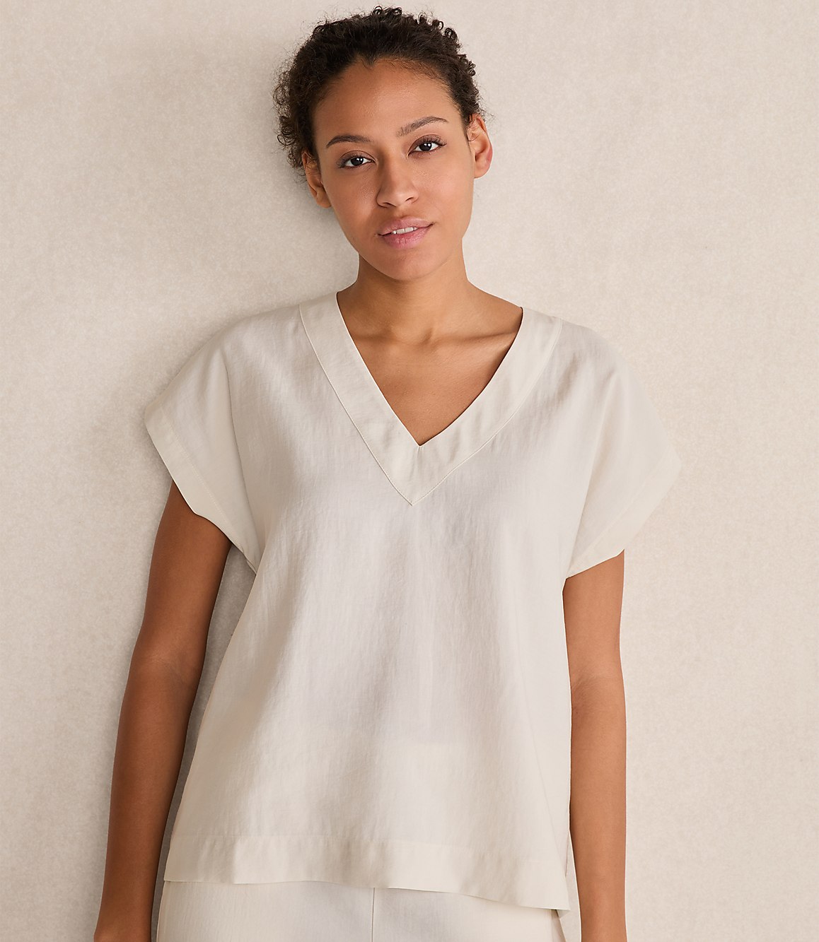 Haven Well Within Luxe Modal V-Neck Top