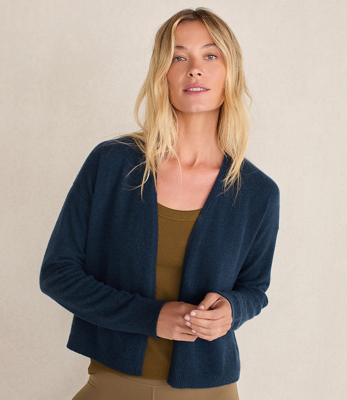 Haven Well Within Cashmere Open Front Cardigan