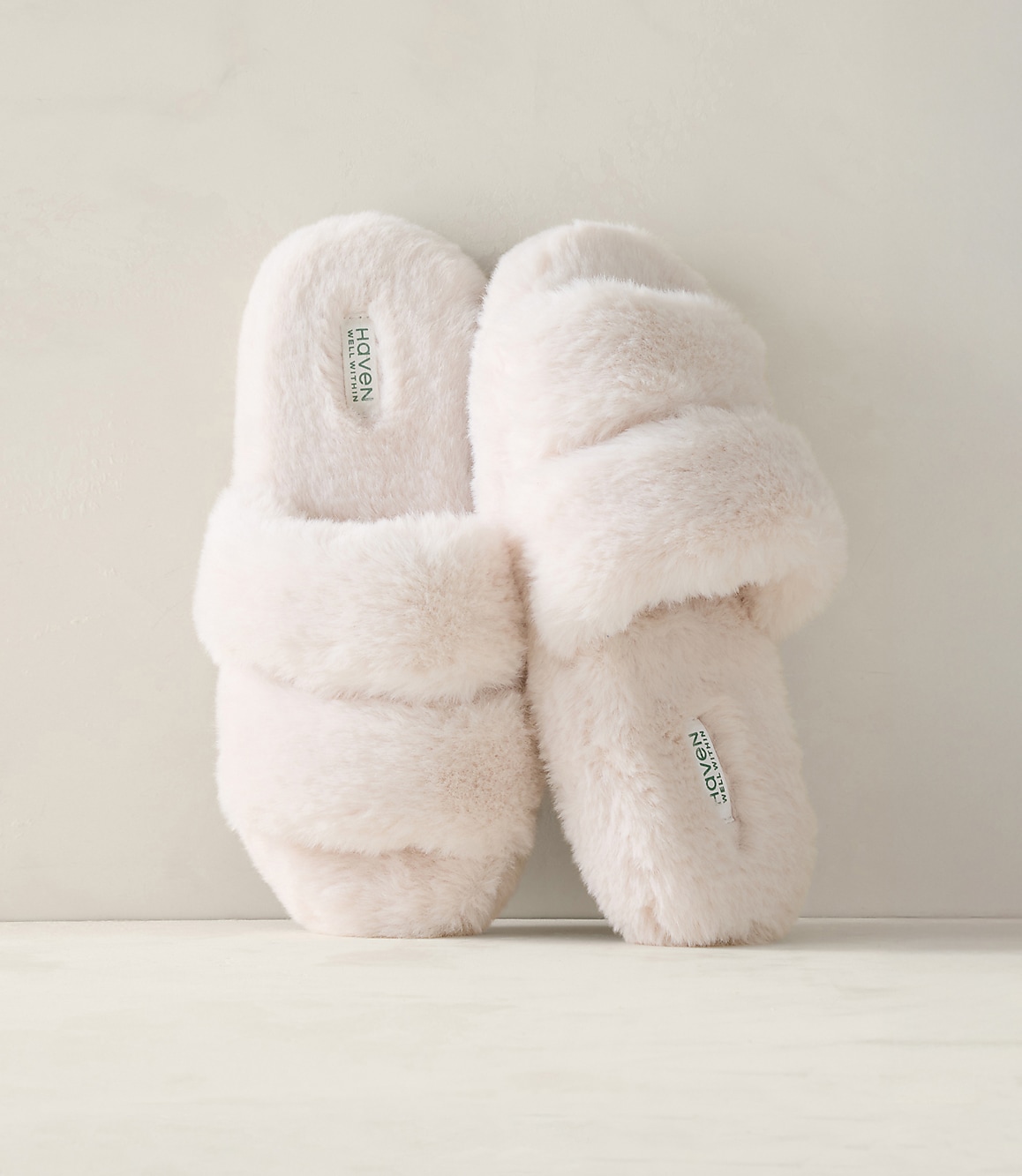 Haven Well Within Faux Fur Banded Slippers
