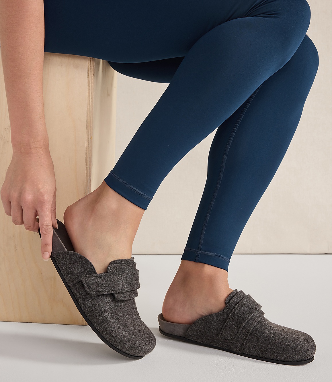 Haven Well Within Felted Wool Clogs