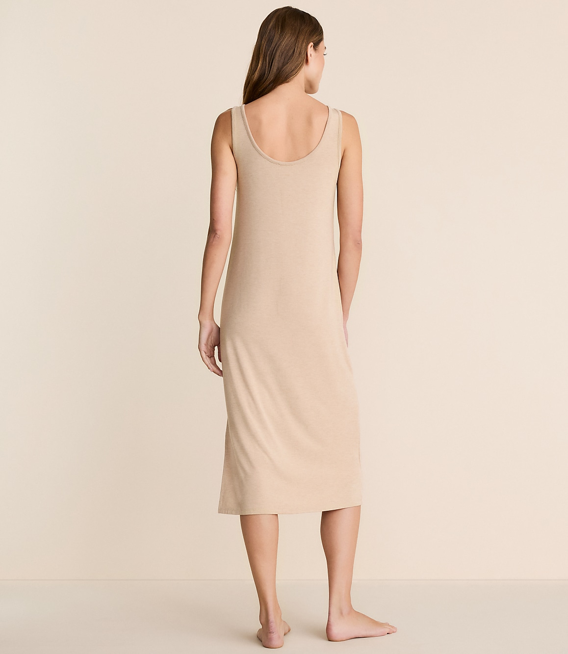 Lou & Grey Heathered Softened Modal Pajama Dress