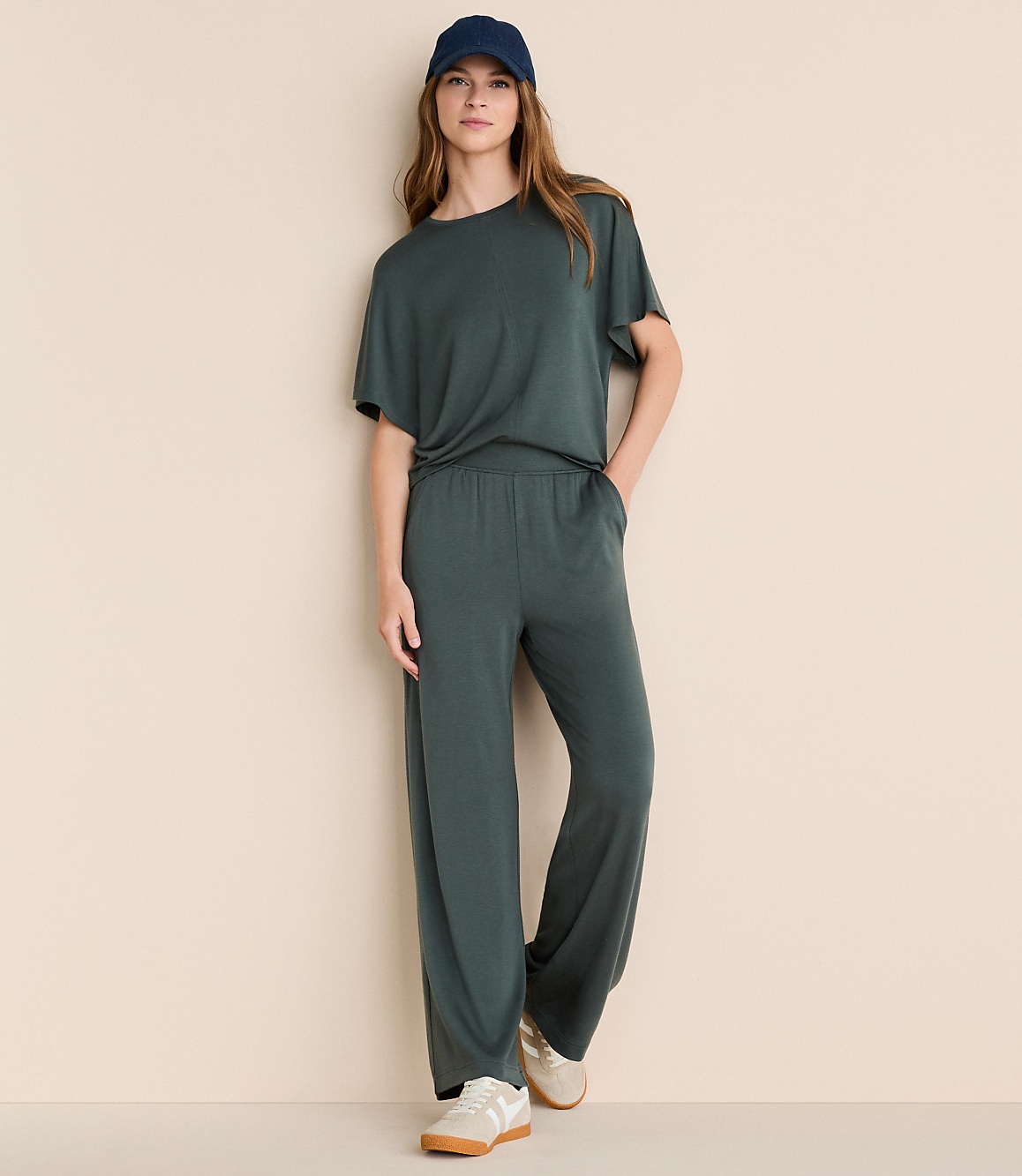 Petite Lou & Grey Signaturesoft Wide Leg Pants