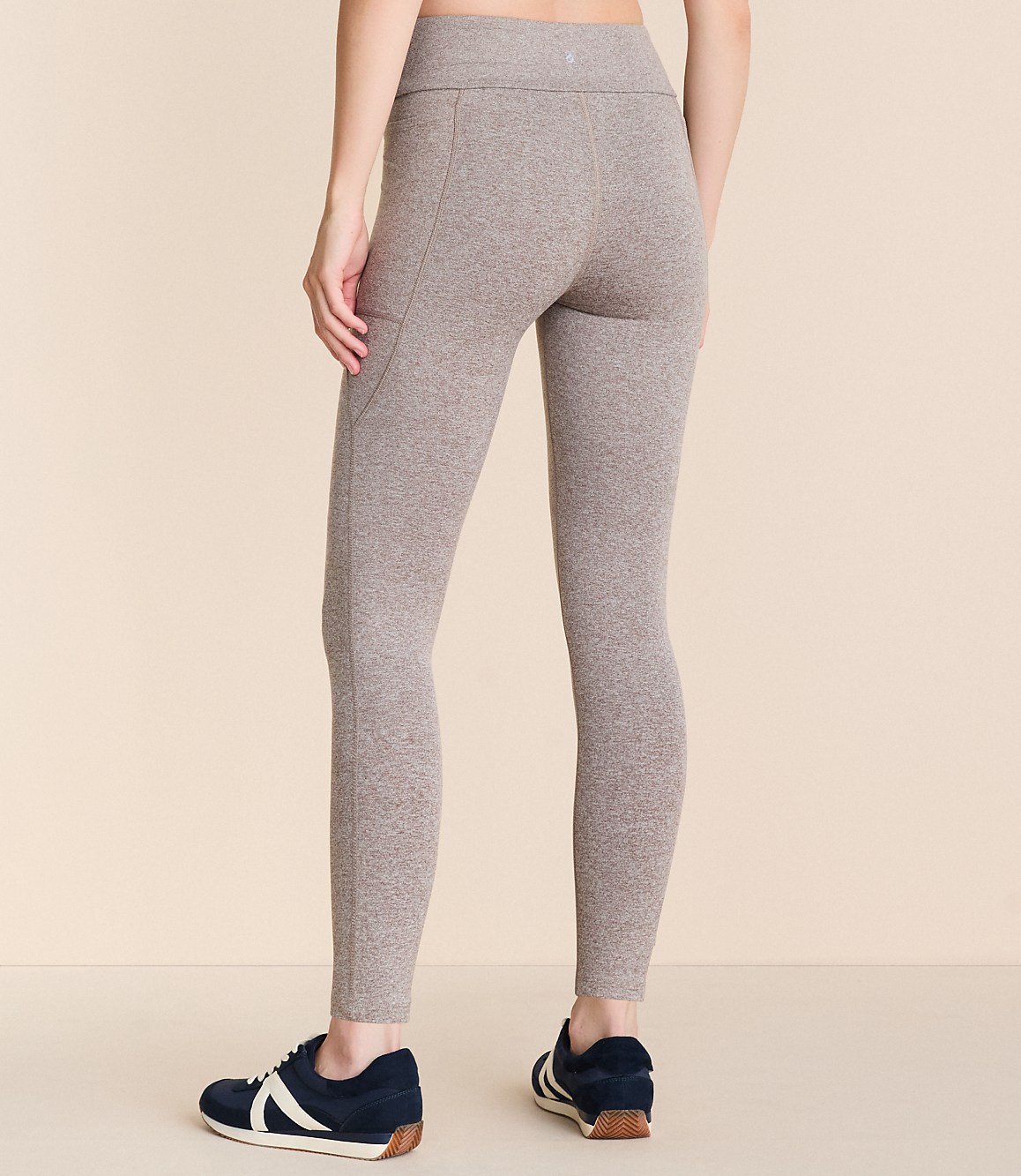 Petite Lou & Grey Heathered Brushedsoft Side Pocket 7/8 Leggings