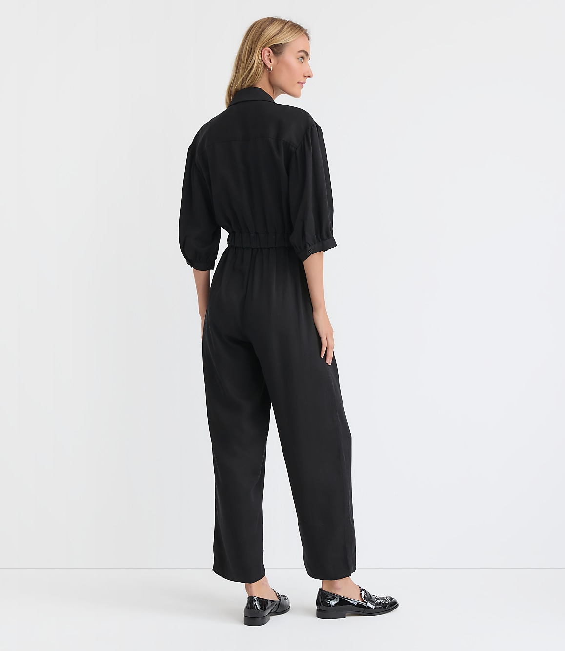 Lapel Jumpsuit