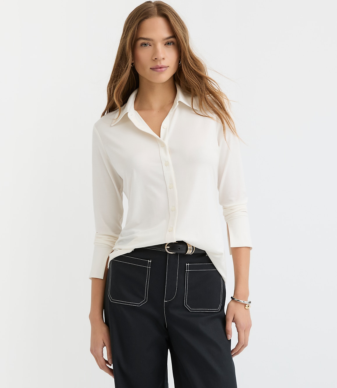 Petite Jersey Shirt