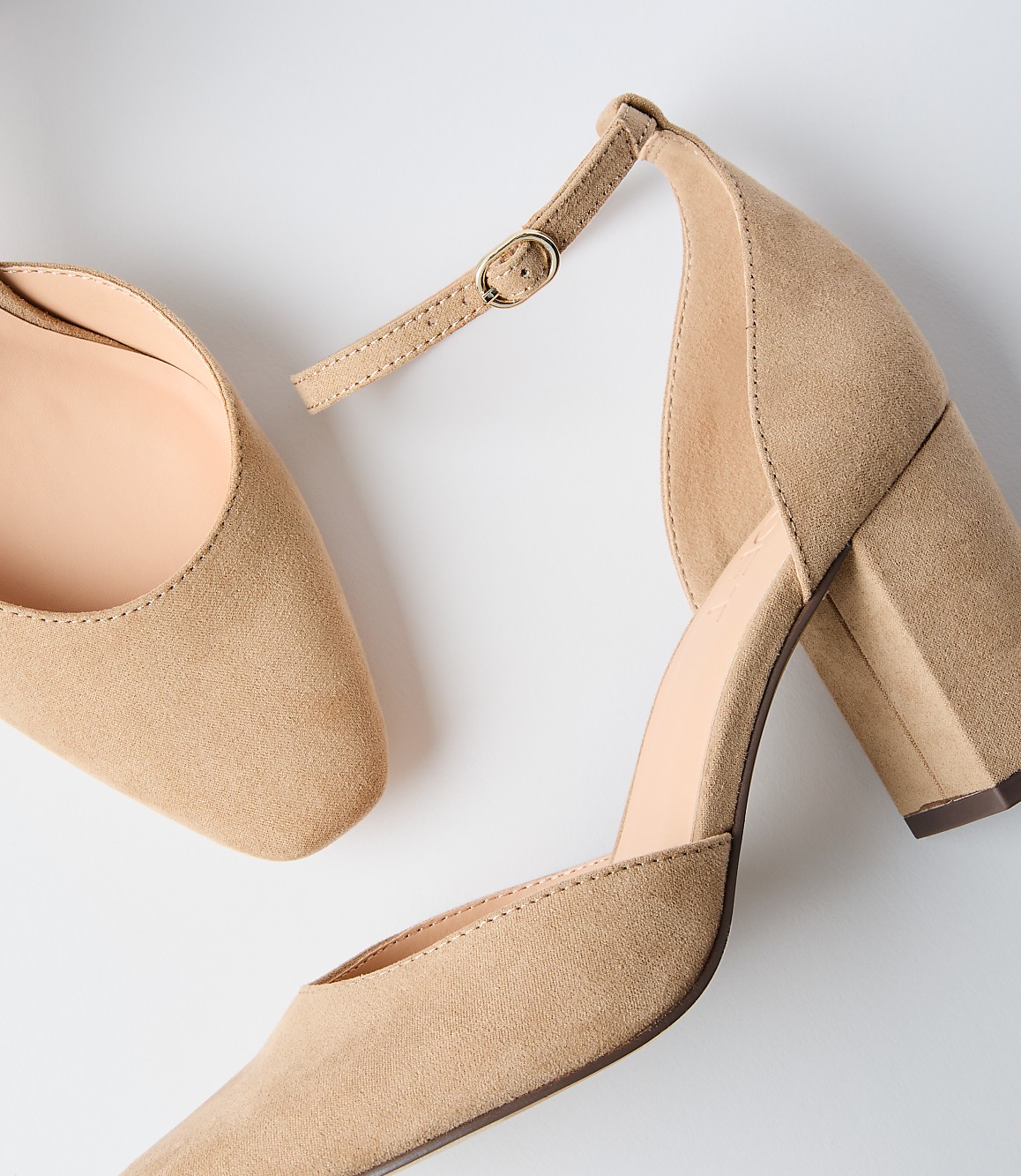 Ankle Strap Block Heels