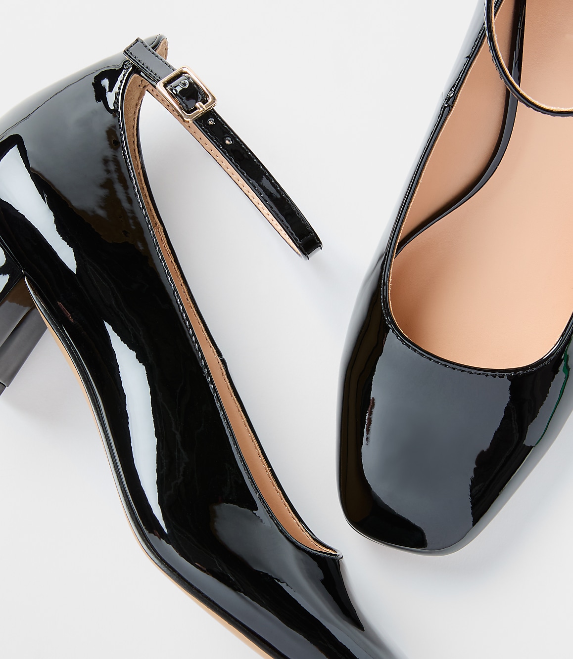 Ankle Strap Mary Jane Heels