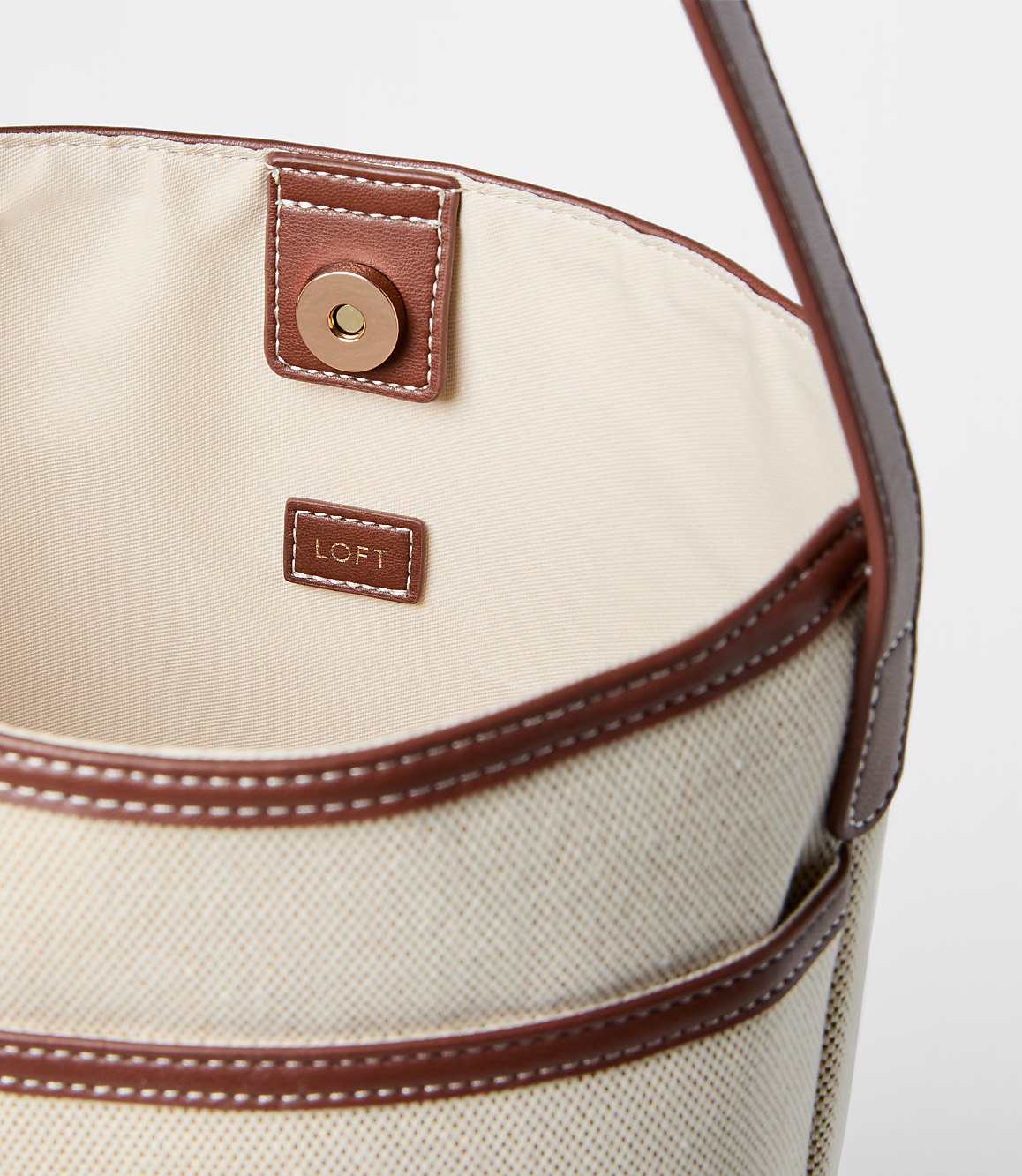 Canvas Bucket Tote