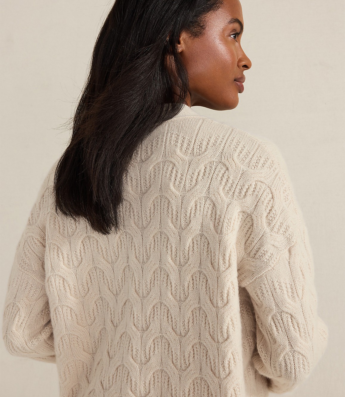 Haven Well Within Cashmere Cable Cardigan