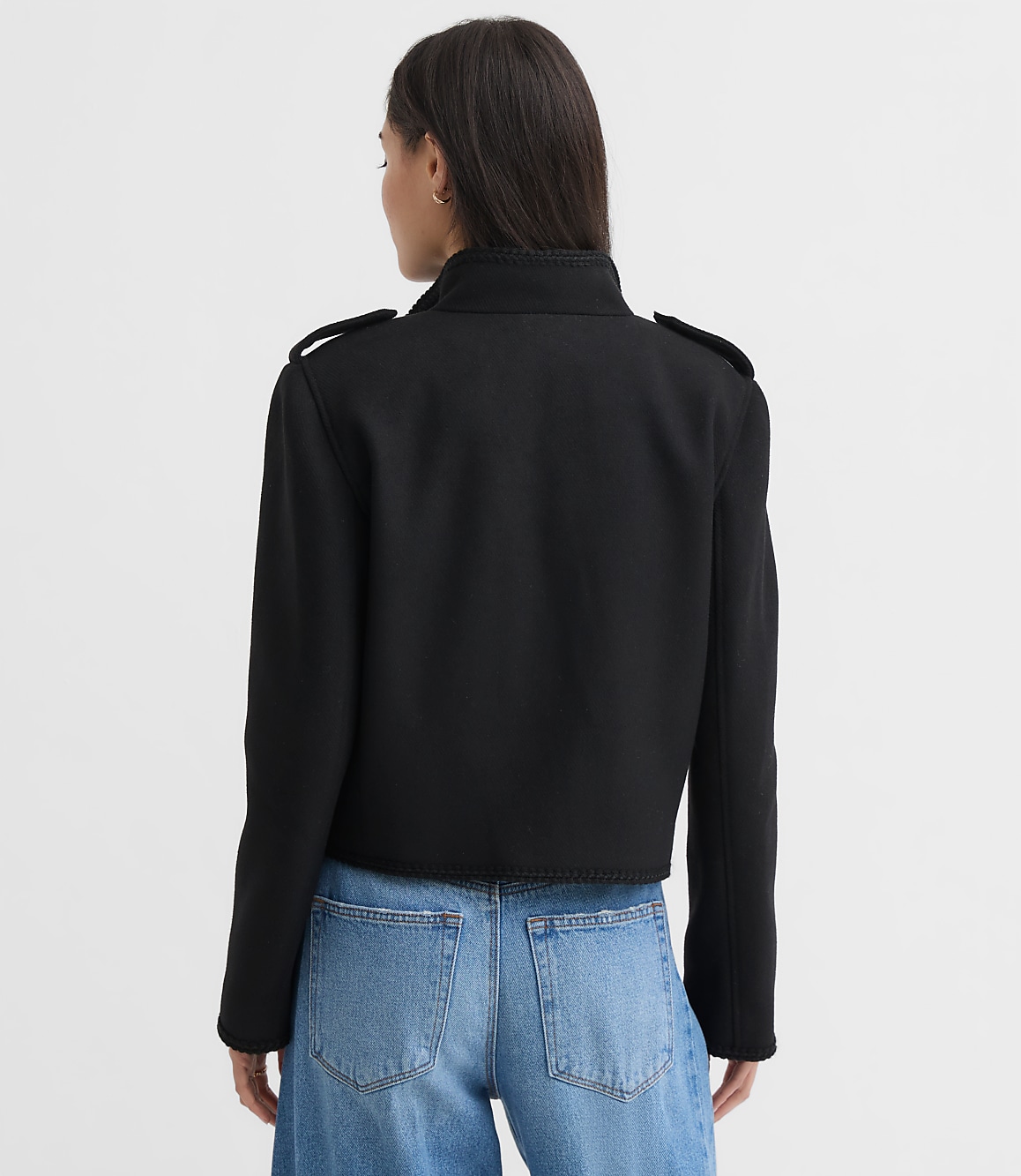 Braided Trim Cadet Jacket