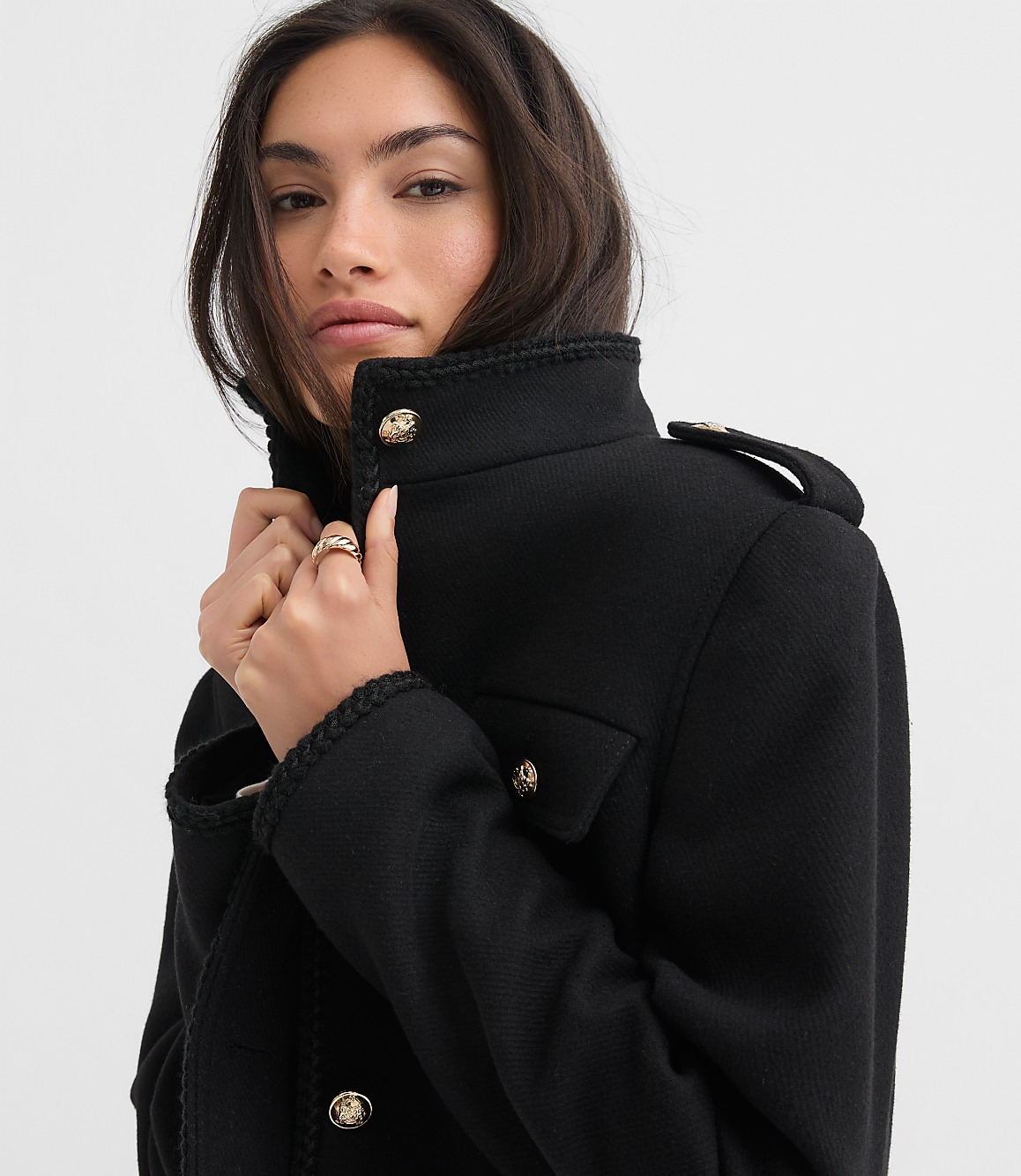 Braided Trim Cadet Jacket