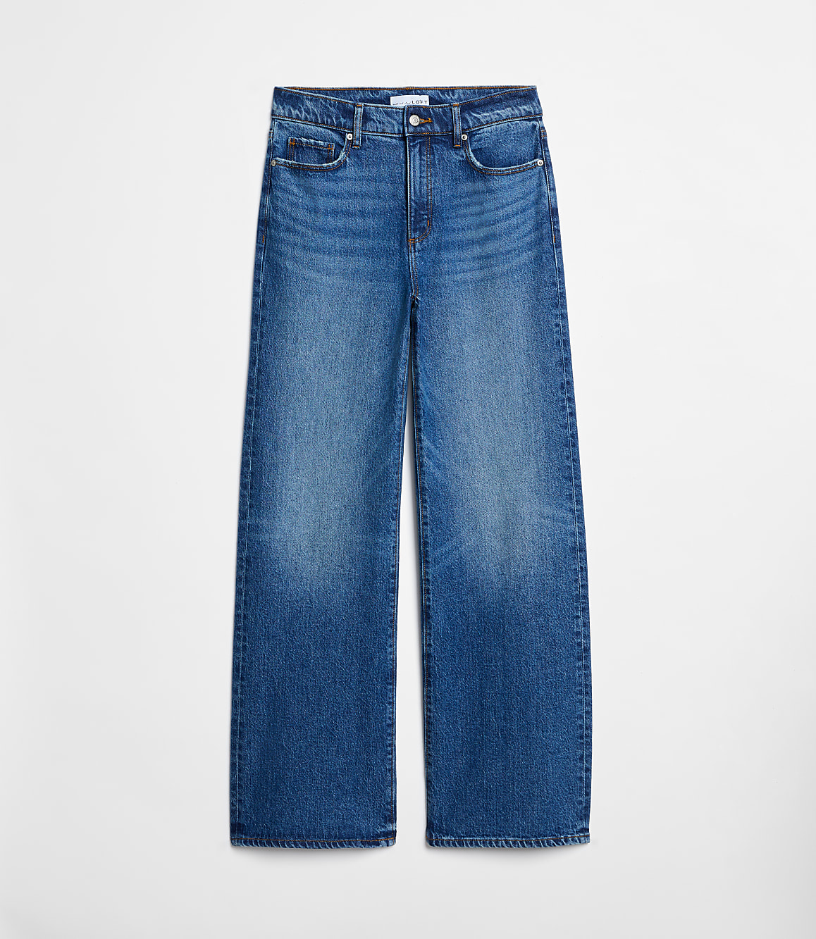 High Rise Wide Leg Jeans in Vintage Dark Wash