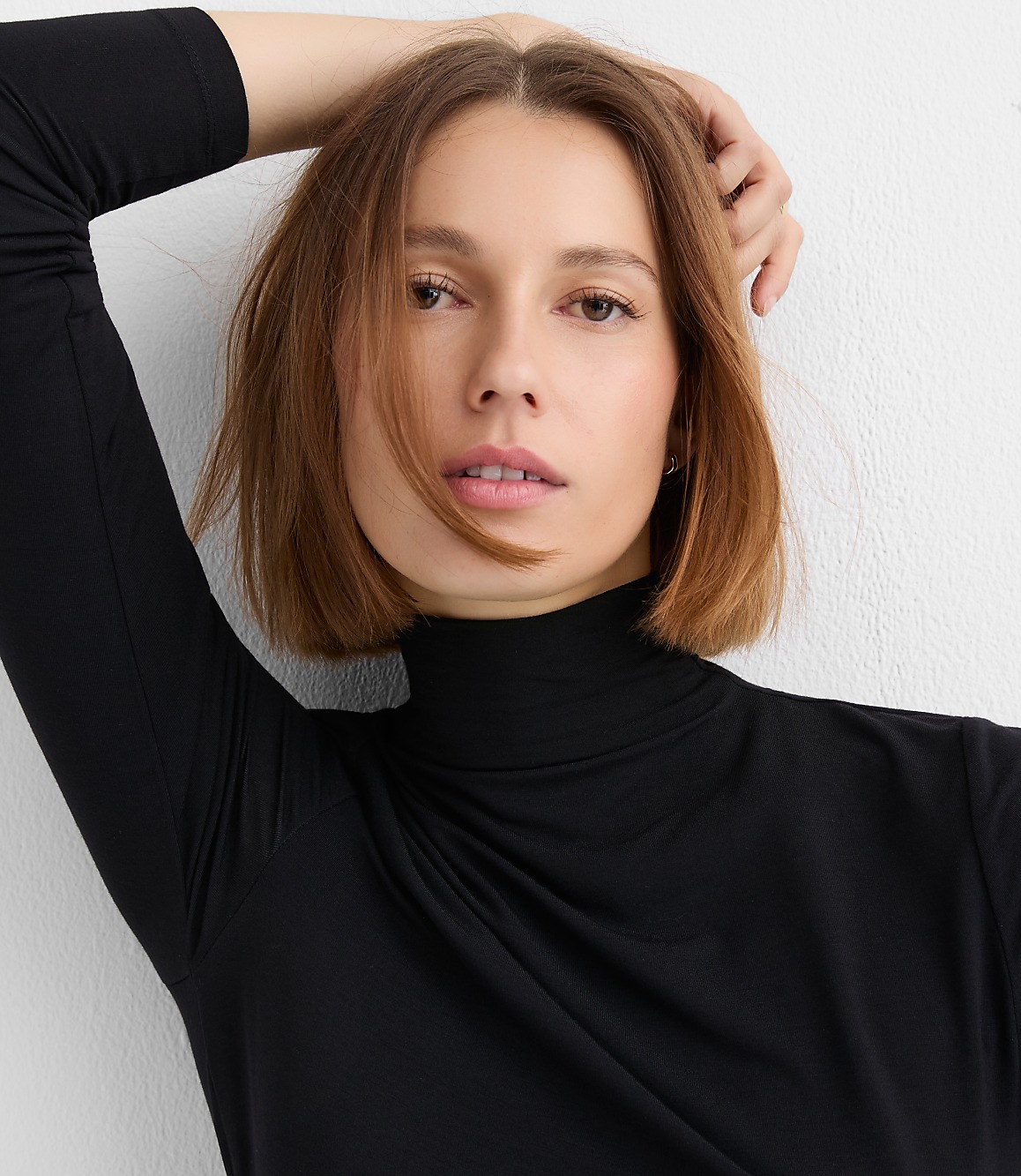 Modal Turtleneck Top
