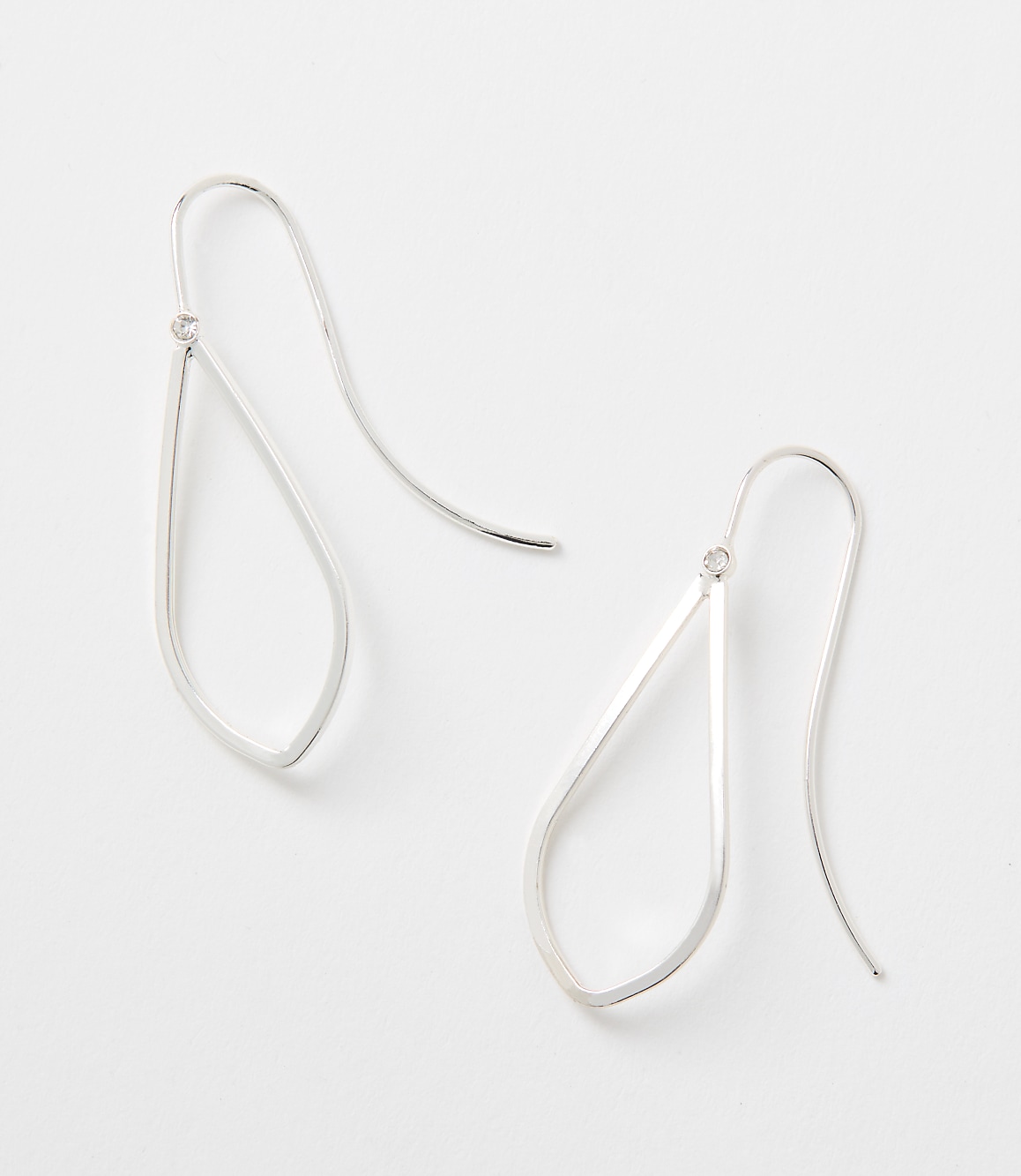 Open Drop Delicate Pull Through Earrings