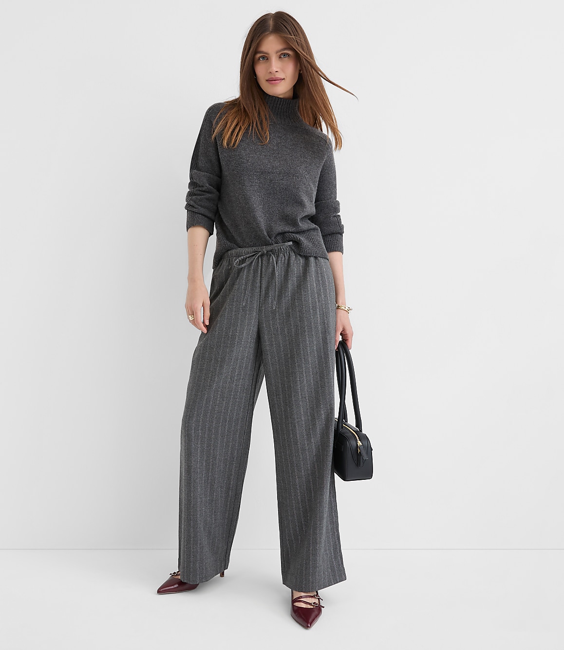 Sawyer Pull On Pants in Shimmer Stripe