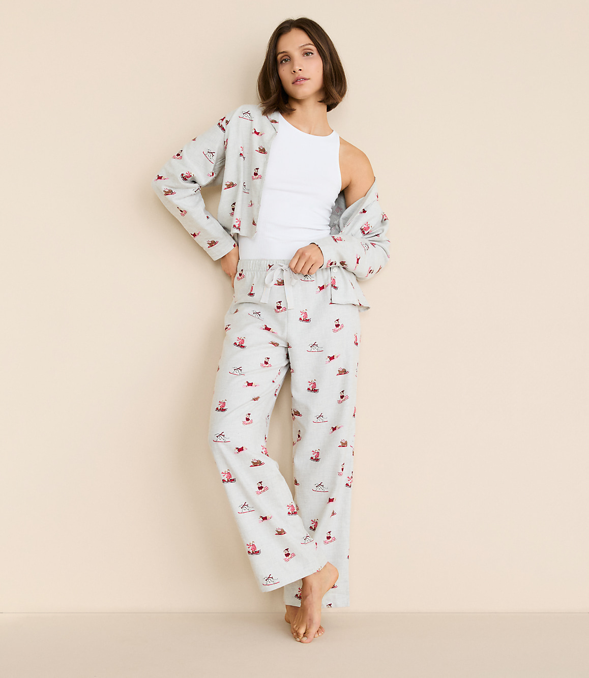 Ski Puppy Pajama Pants