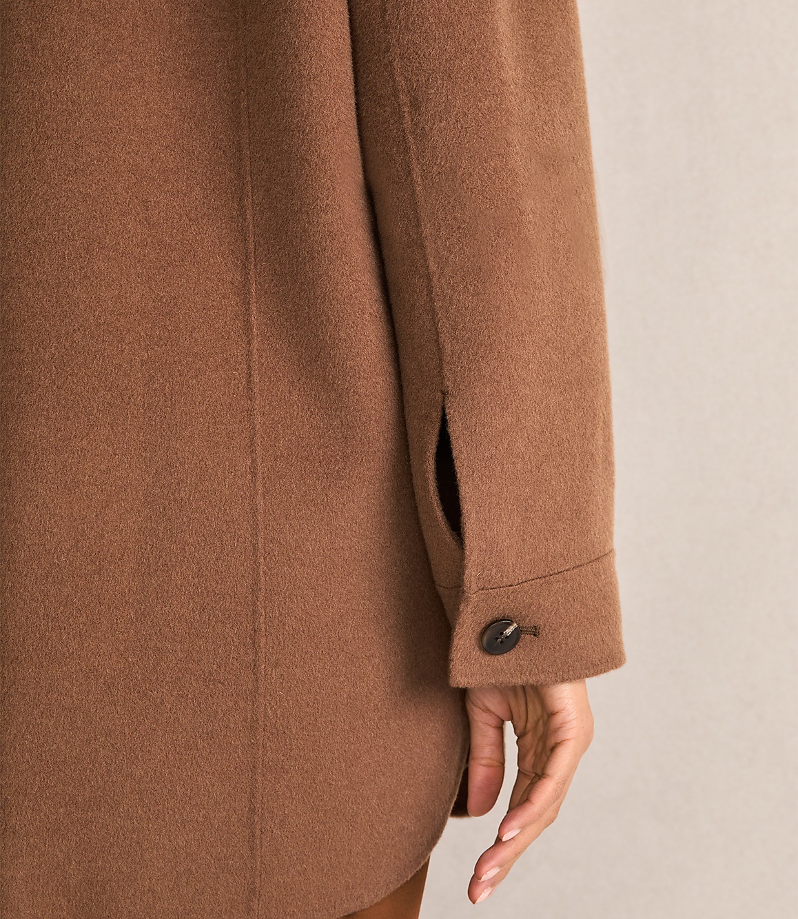 Haven Well Within Wool Blend Oversized Shacket