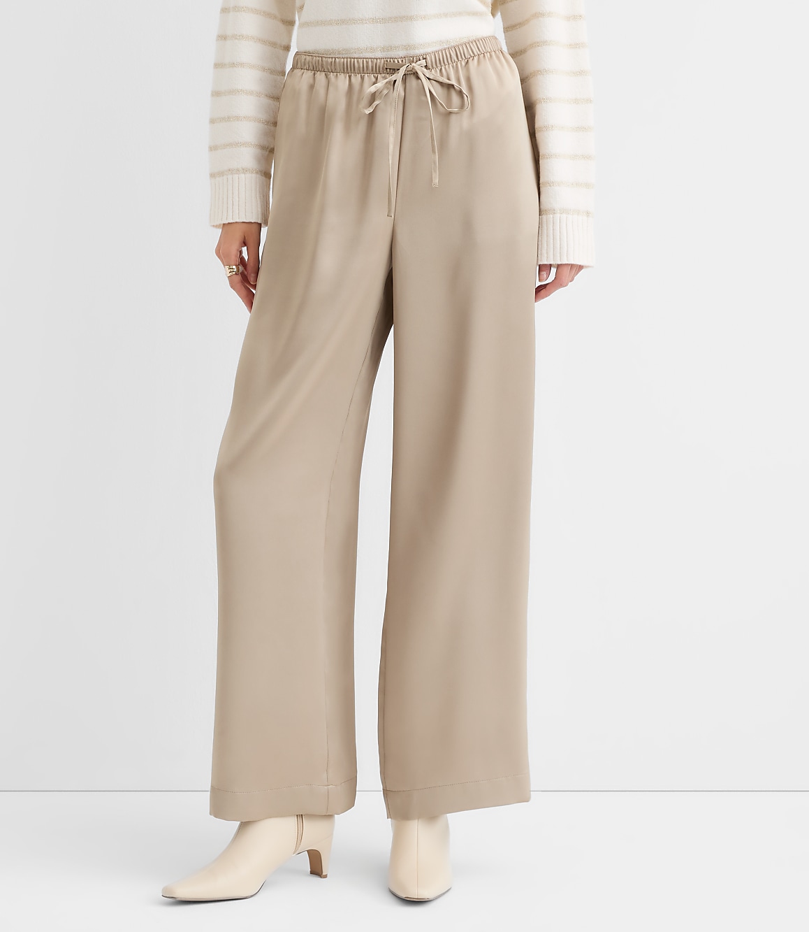 Sawyer Pull On Pants in Satin