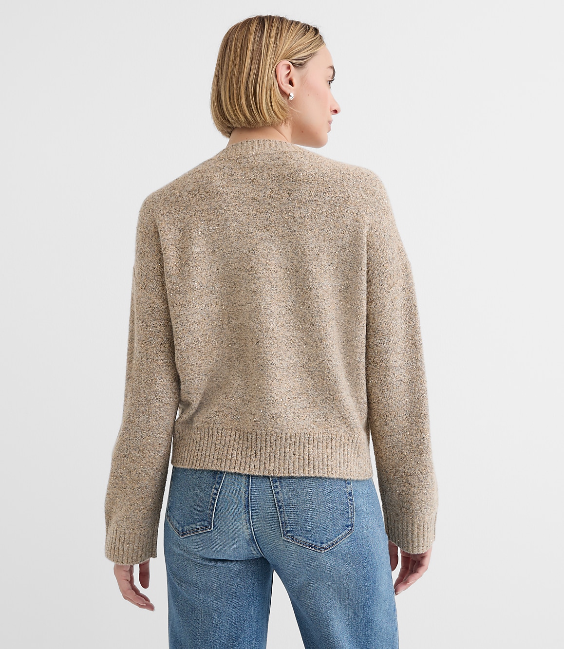 Shimmer Relaxed Everyday Sweater