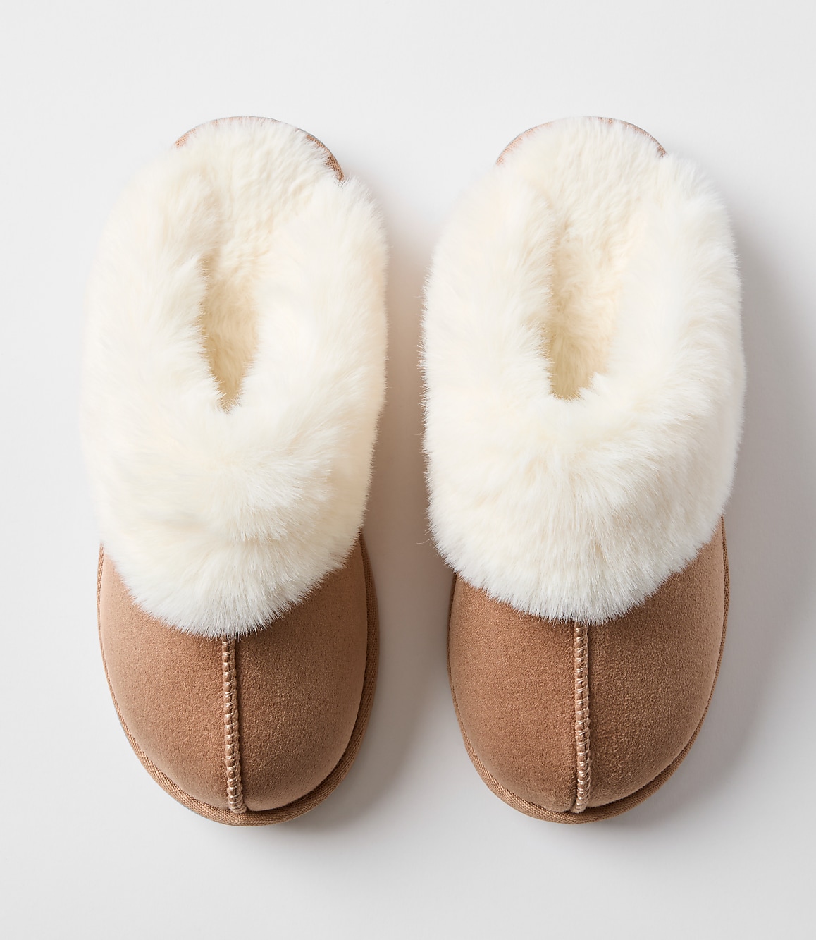Faux Fur Lined Slippers