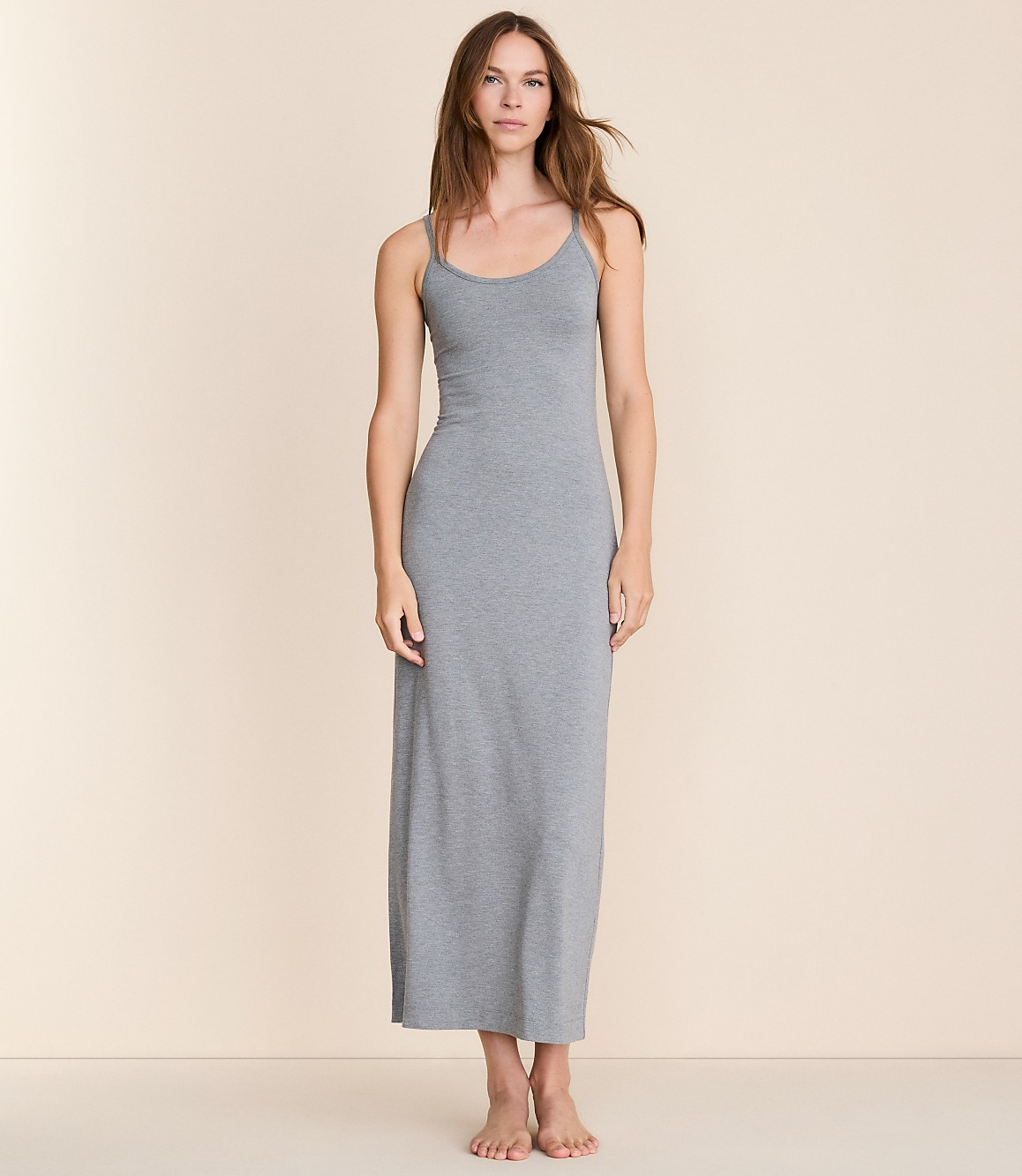 Lou & Grey Softened Modal Strappy Pajama Dress