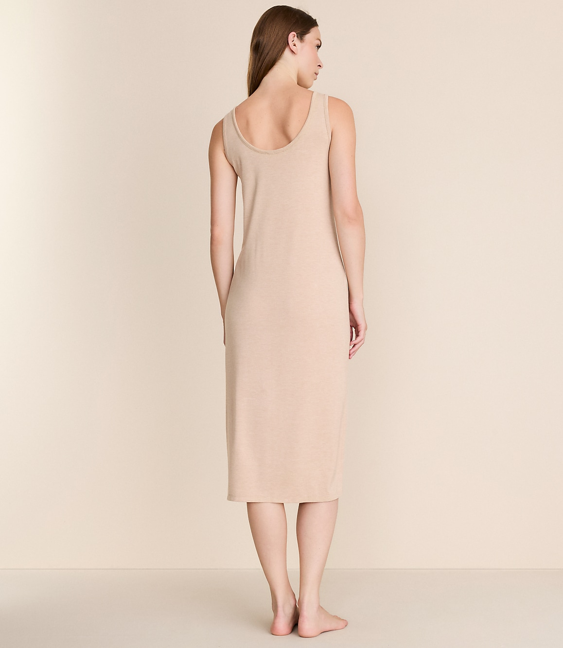Lou & Grey Heathered Softened Modal Pajama Dress