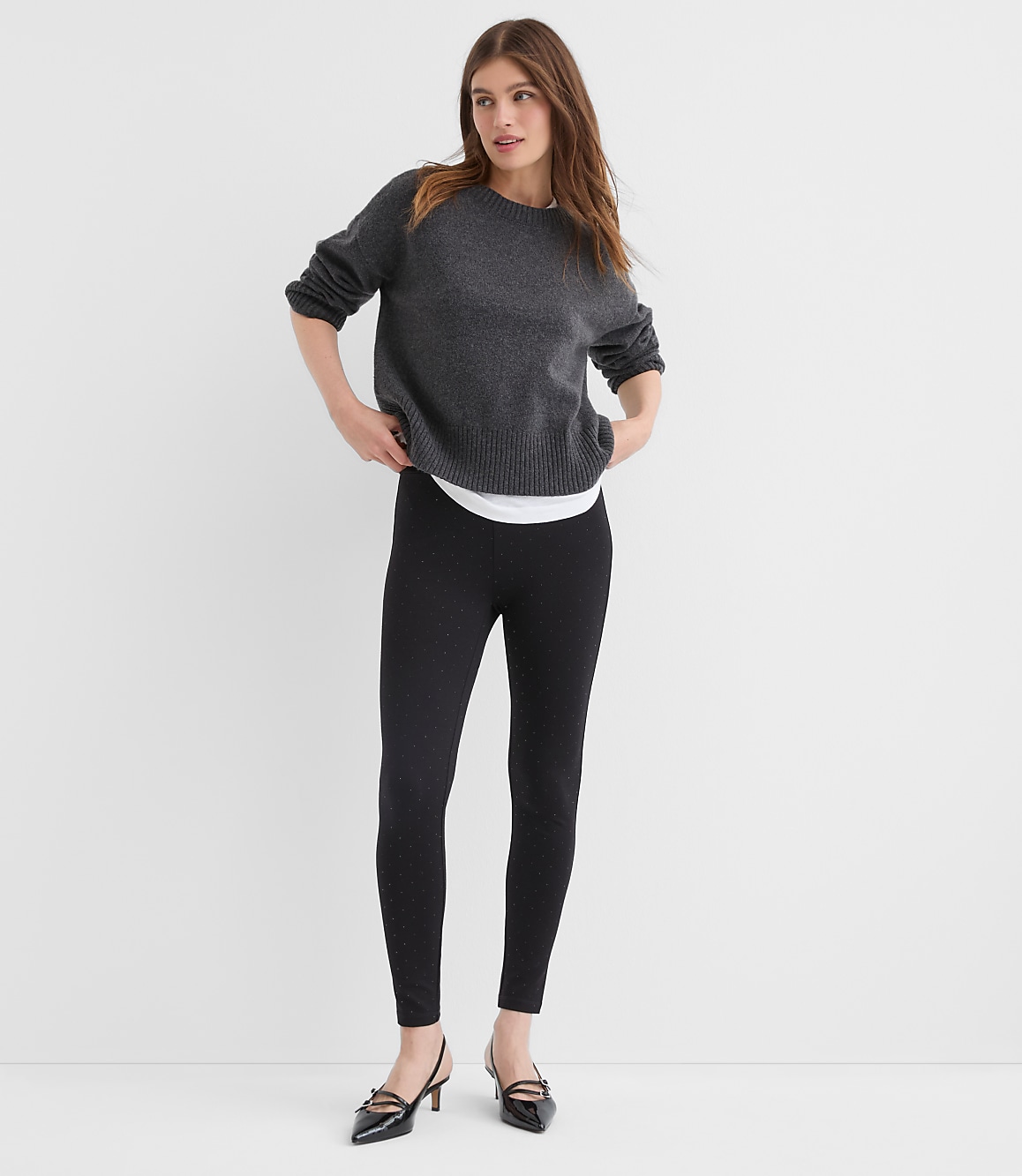 Crystal Leggings in Ponte