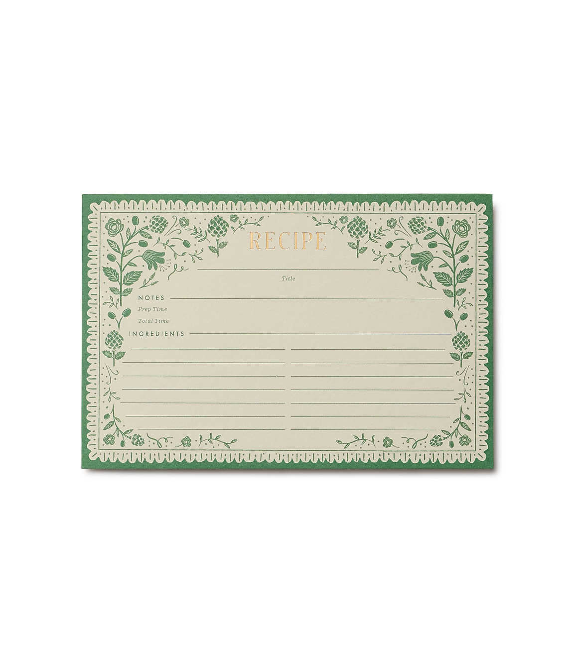 Rifle Paper Co. Artichoke Recipe Cards