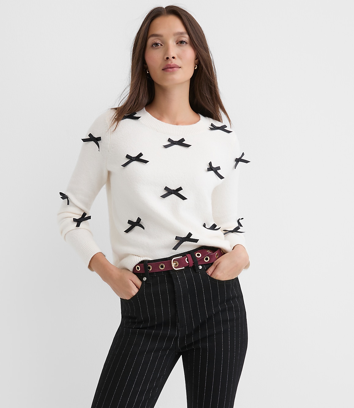 Mini Bow Sweater