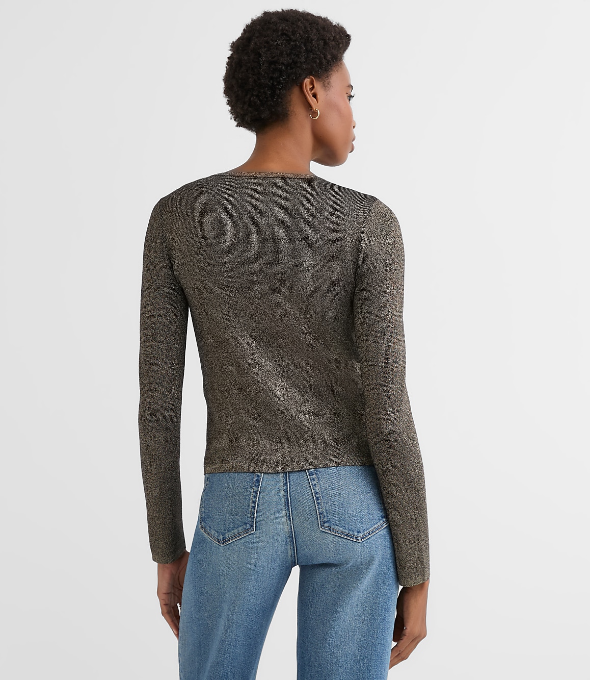 Shimmer Bow Cardigan
