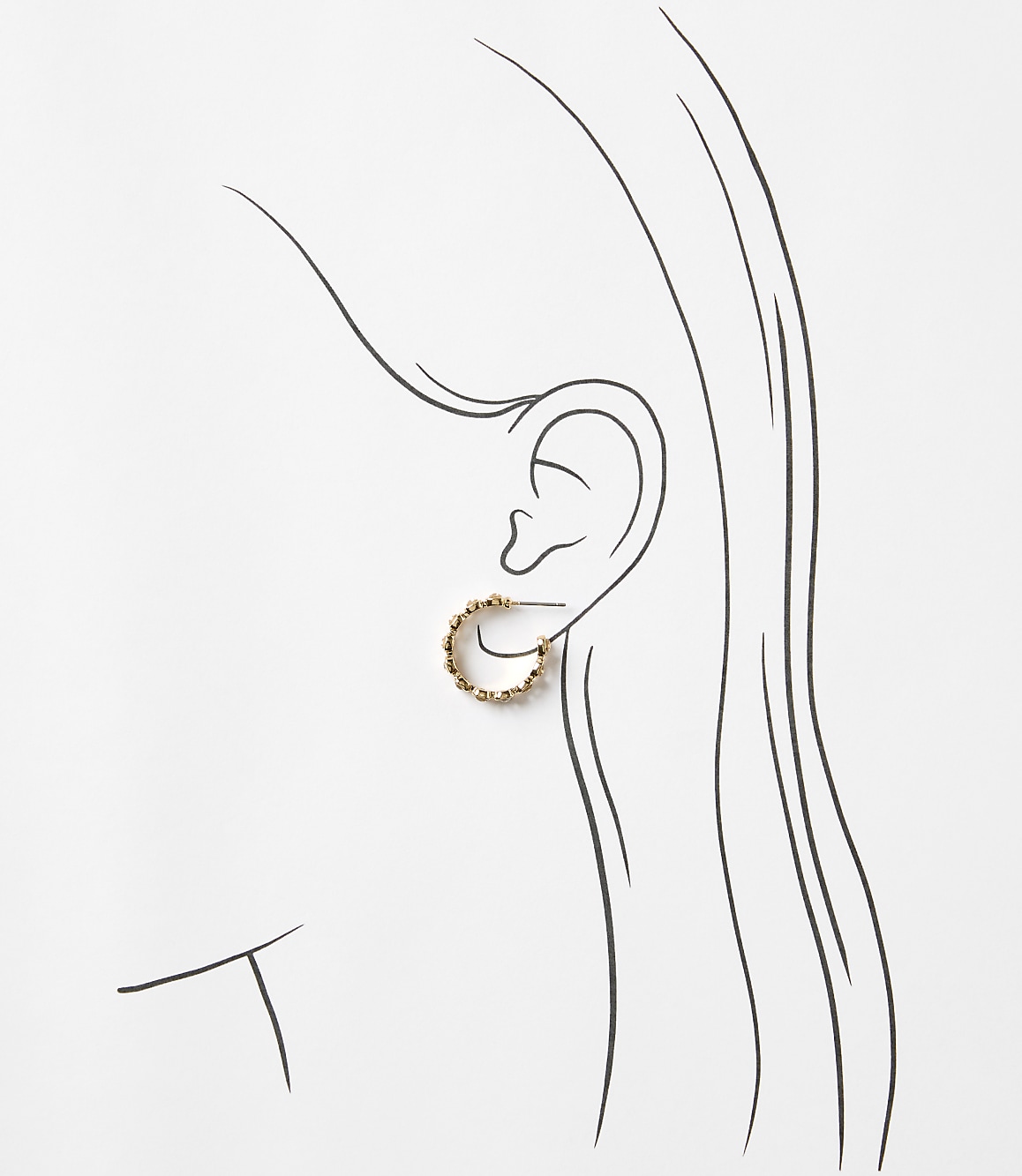 Crystal Hoop Earrings