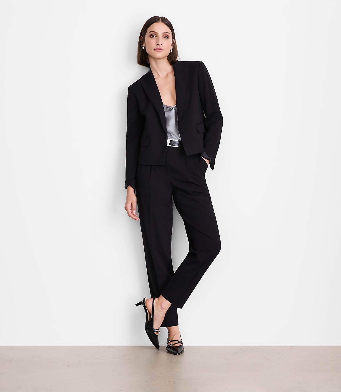 Petite LOFT Versa Seasonless Stretch Short Jacket