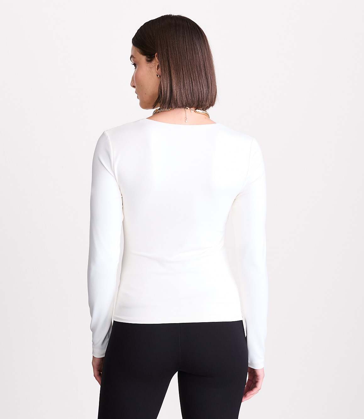 LOFT Versa 360 Knit Square Neck Top