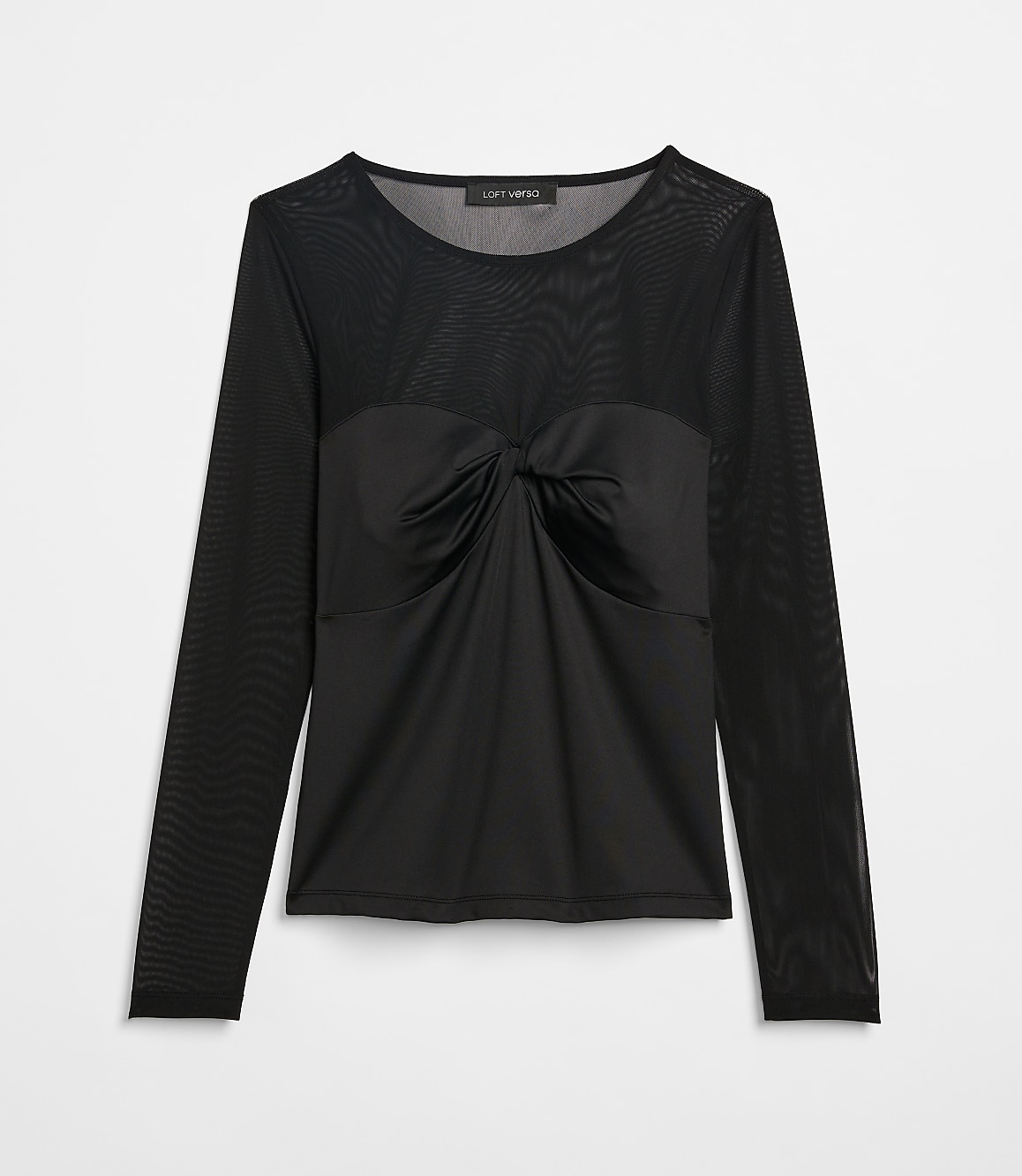 Petite LOFT Versa 360 Knit Mesh Top