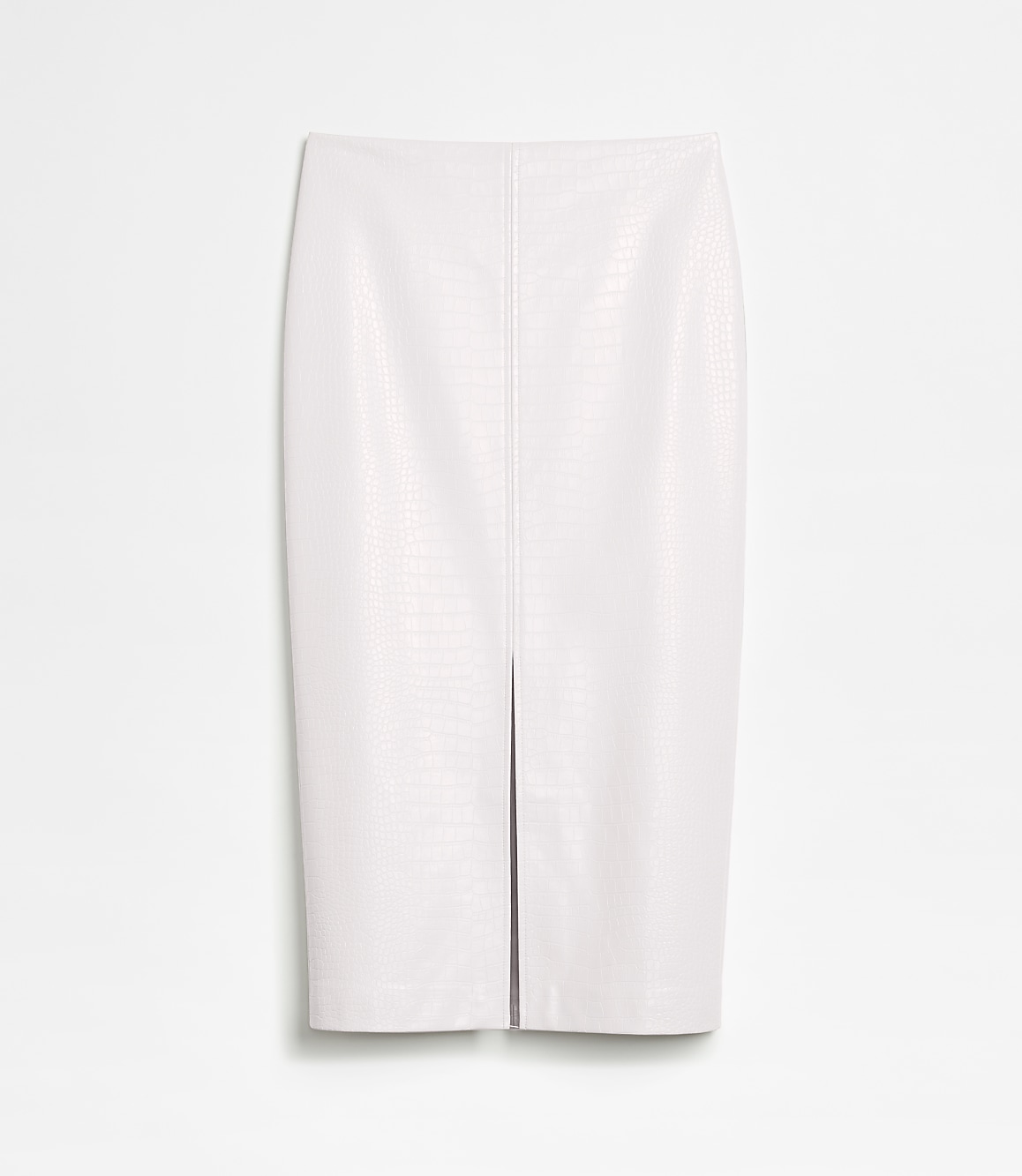 Petite LOFT Versa Embossed Faux Leather Long Skirt