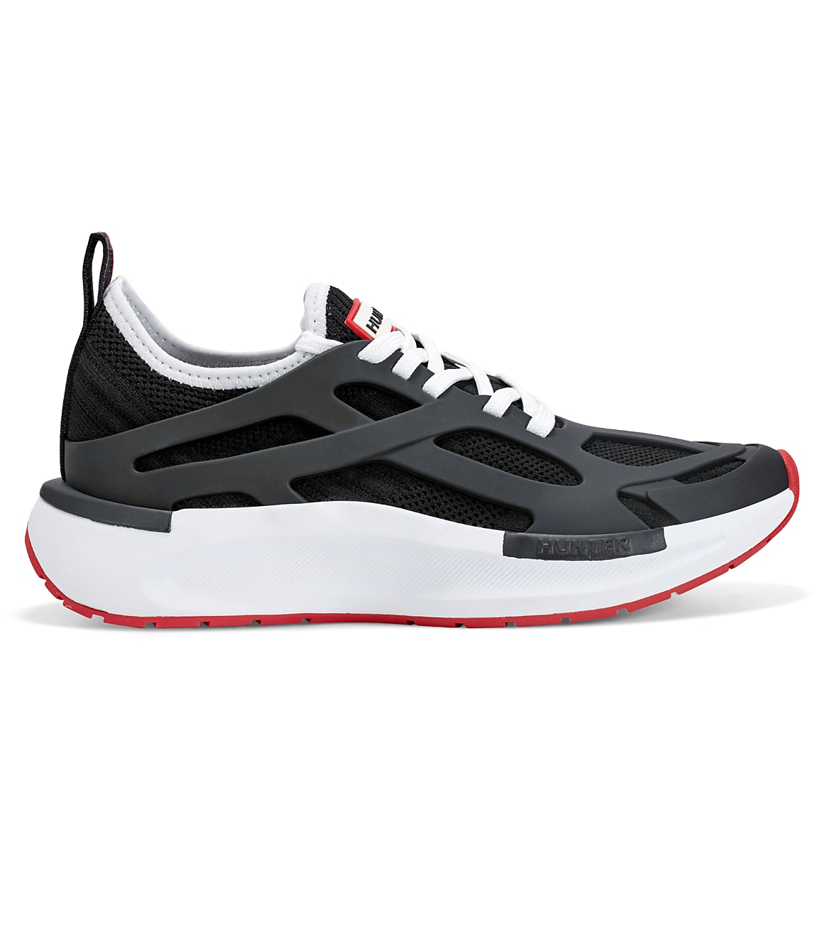 Hunter Tulip Round Toe Lace-Up Casual Sneakers
