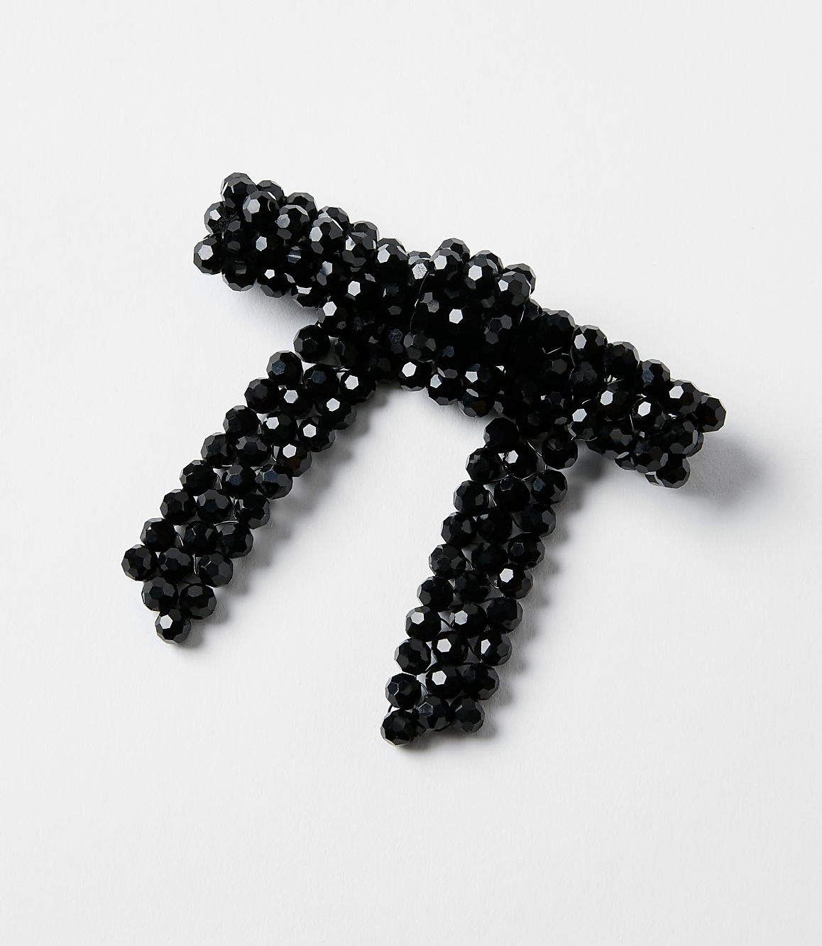 Beaded Bow Brooch