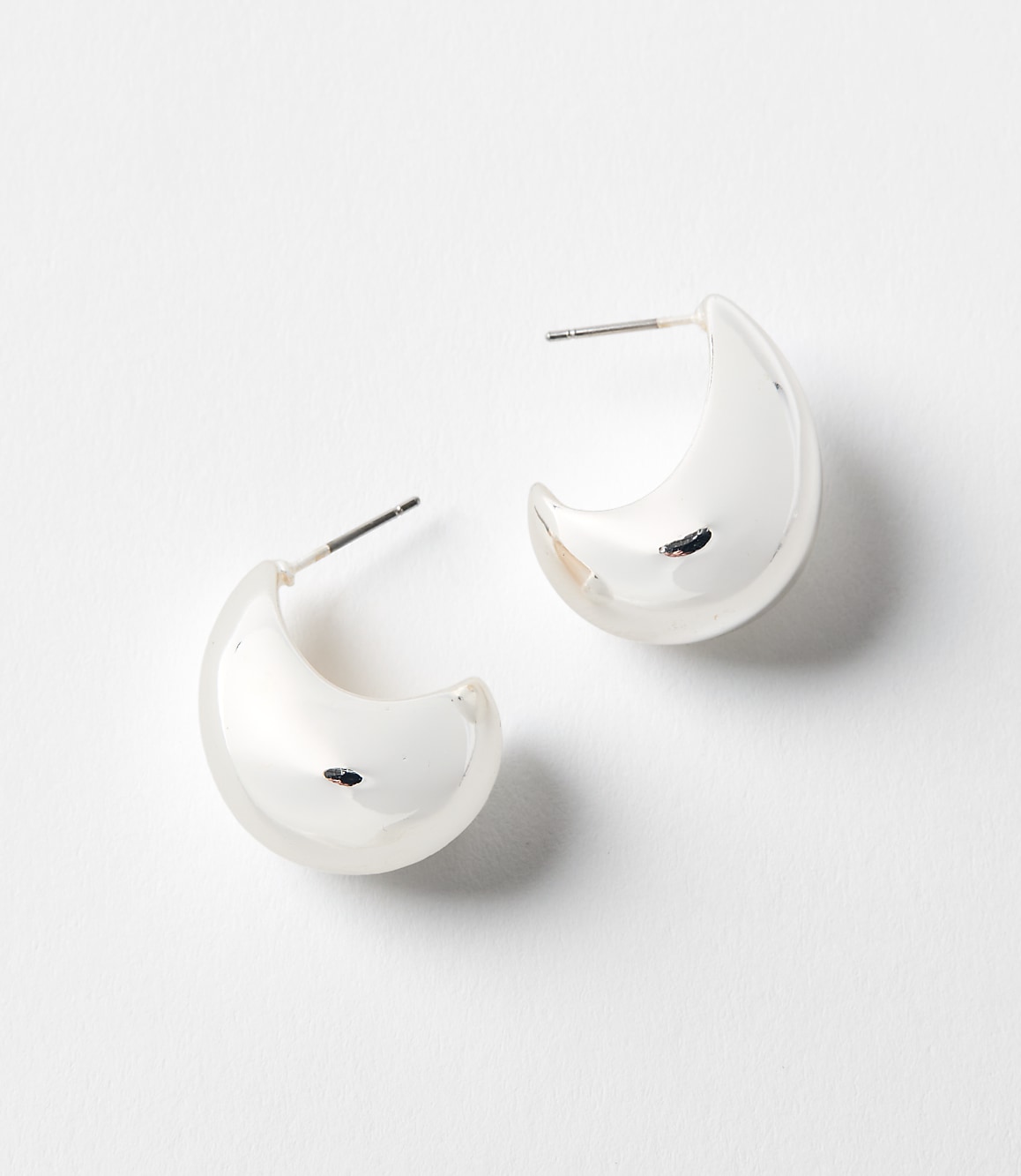 Chunky Teardrop Stud Earrings