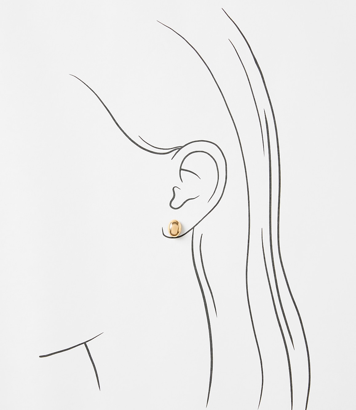 Mini Teardrop Stud Earrings