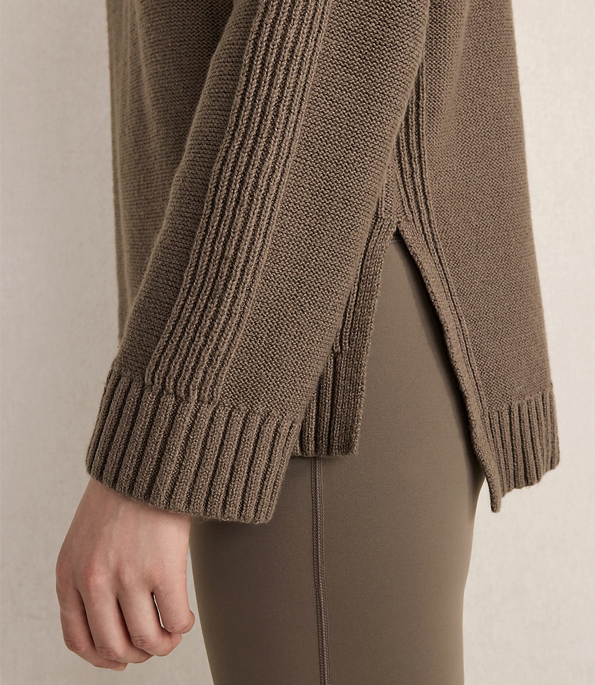 Haven Well Within Cotton Blend Mock Neck Sweater