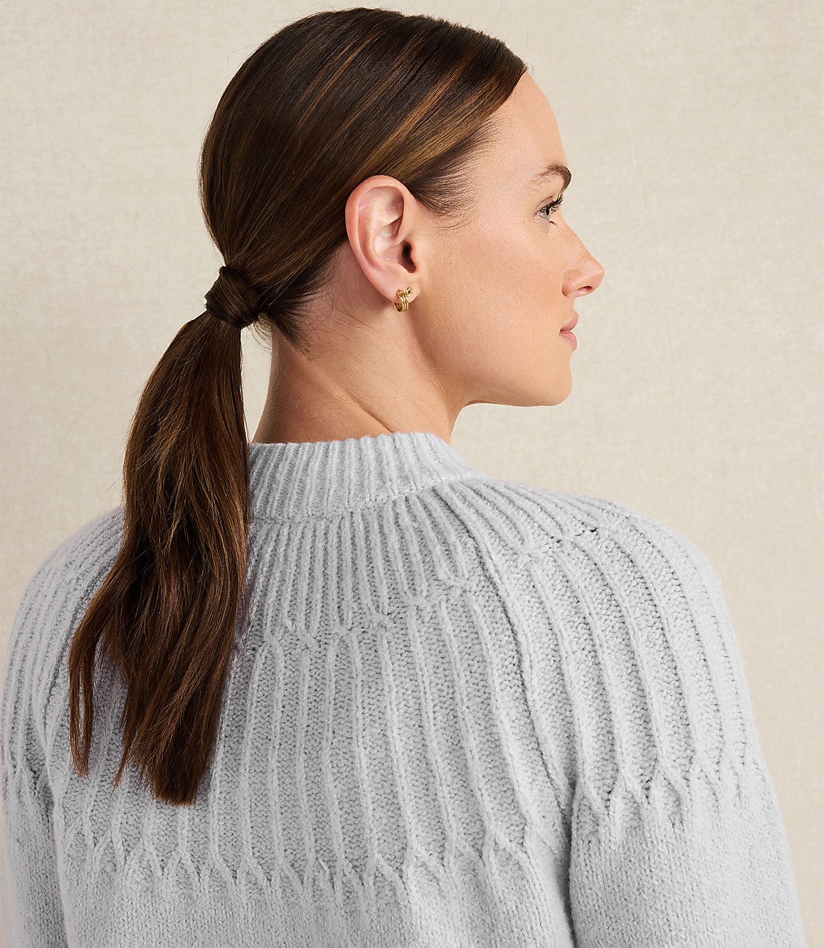 Haven Well Within Organic Cotton Blend Fair Isle Stitch Bomber