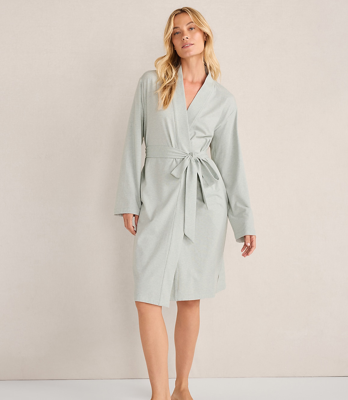 Haven Well Within Organic Cotton Jersey Robe