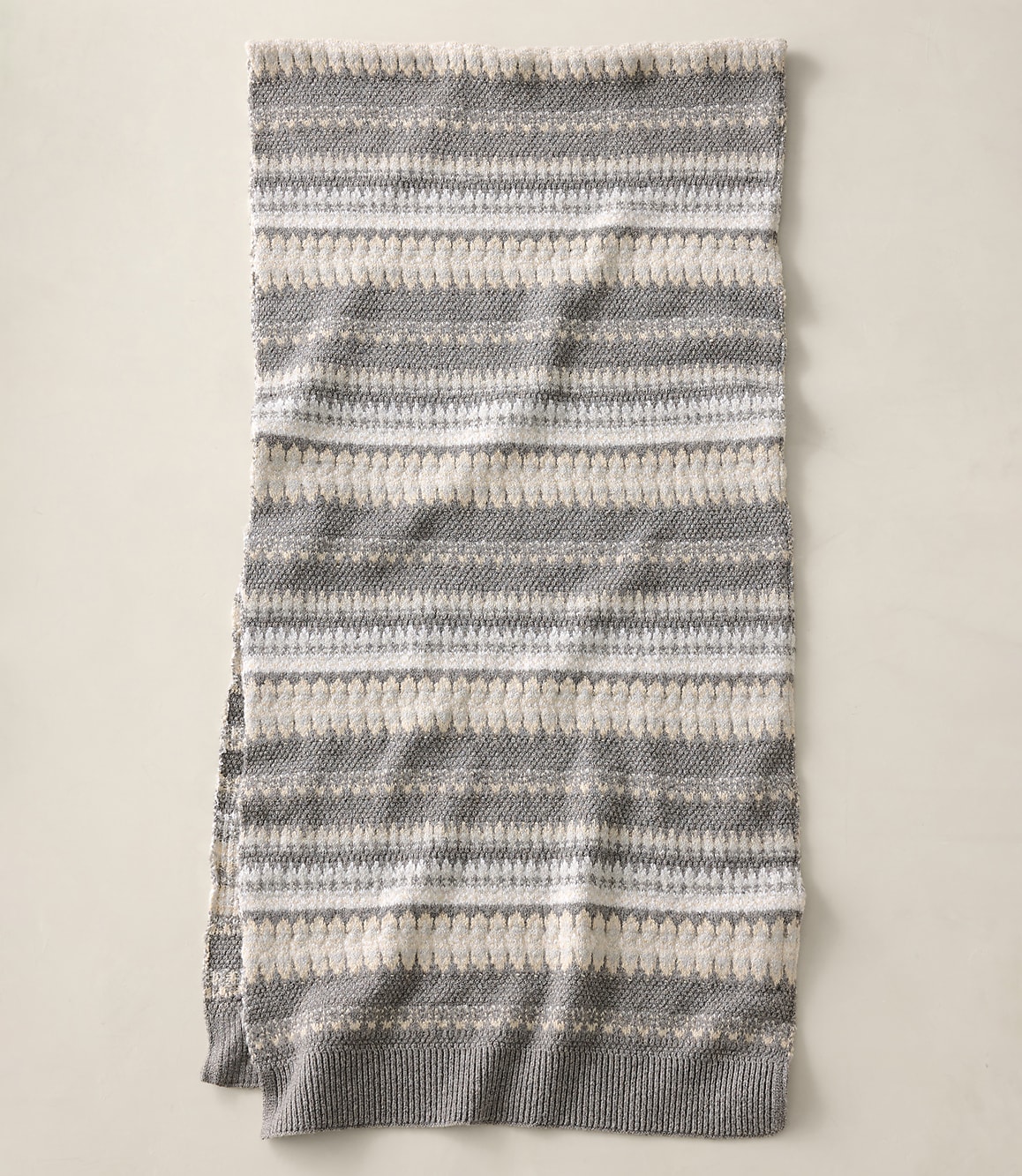 Haven Well Within Organic Cotton Blend Nostalgic Fair Isle Scarf