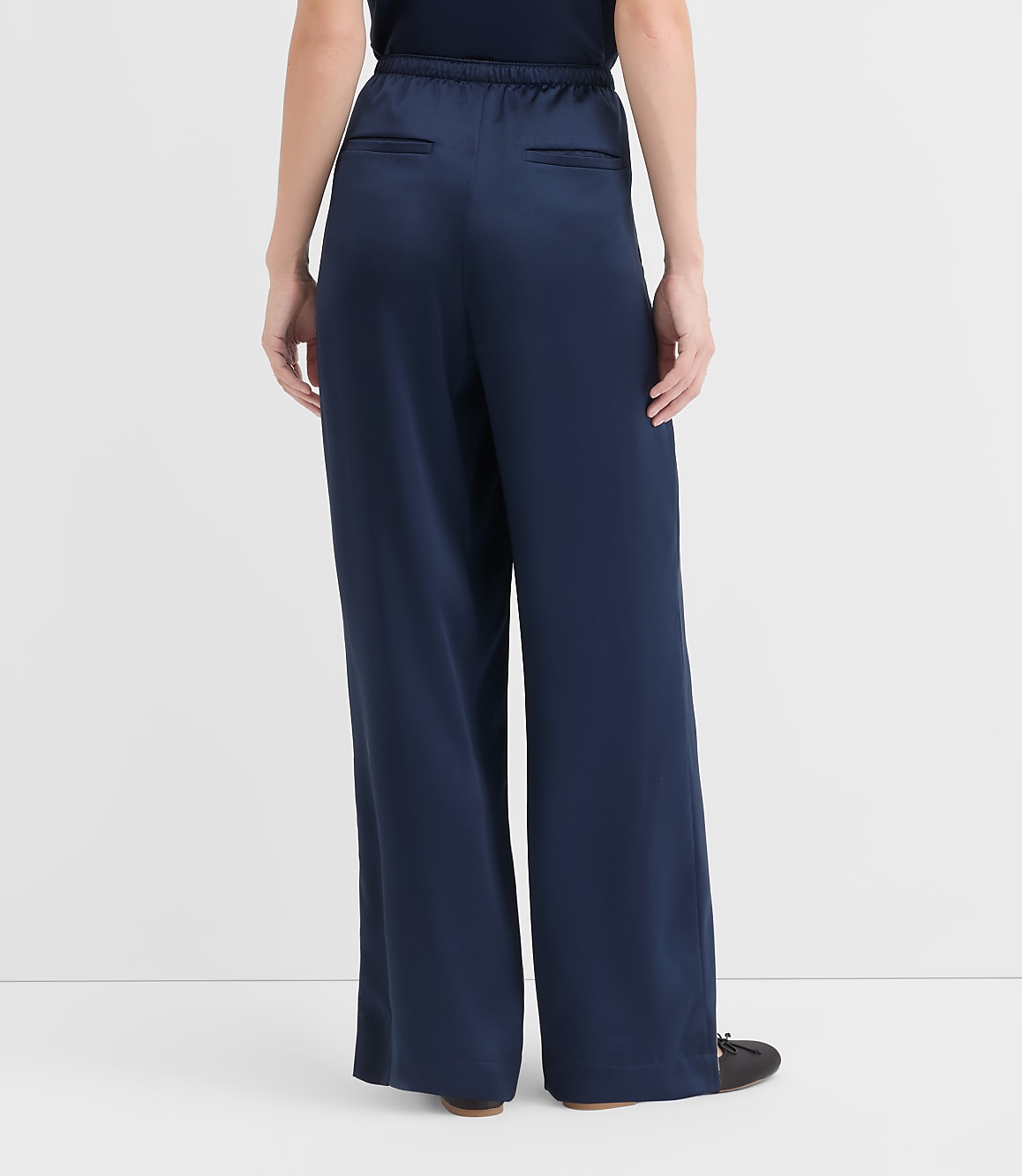 Sawyer Pull On Pants in Satin