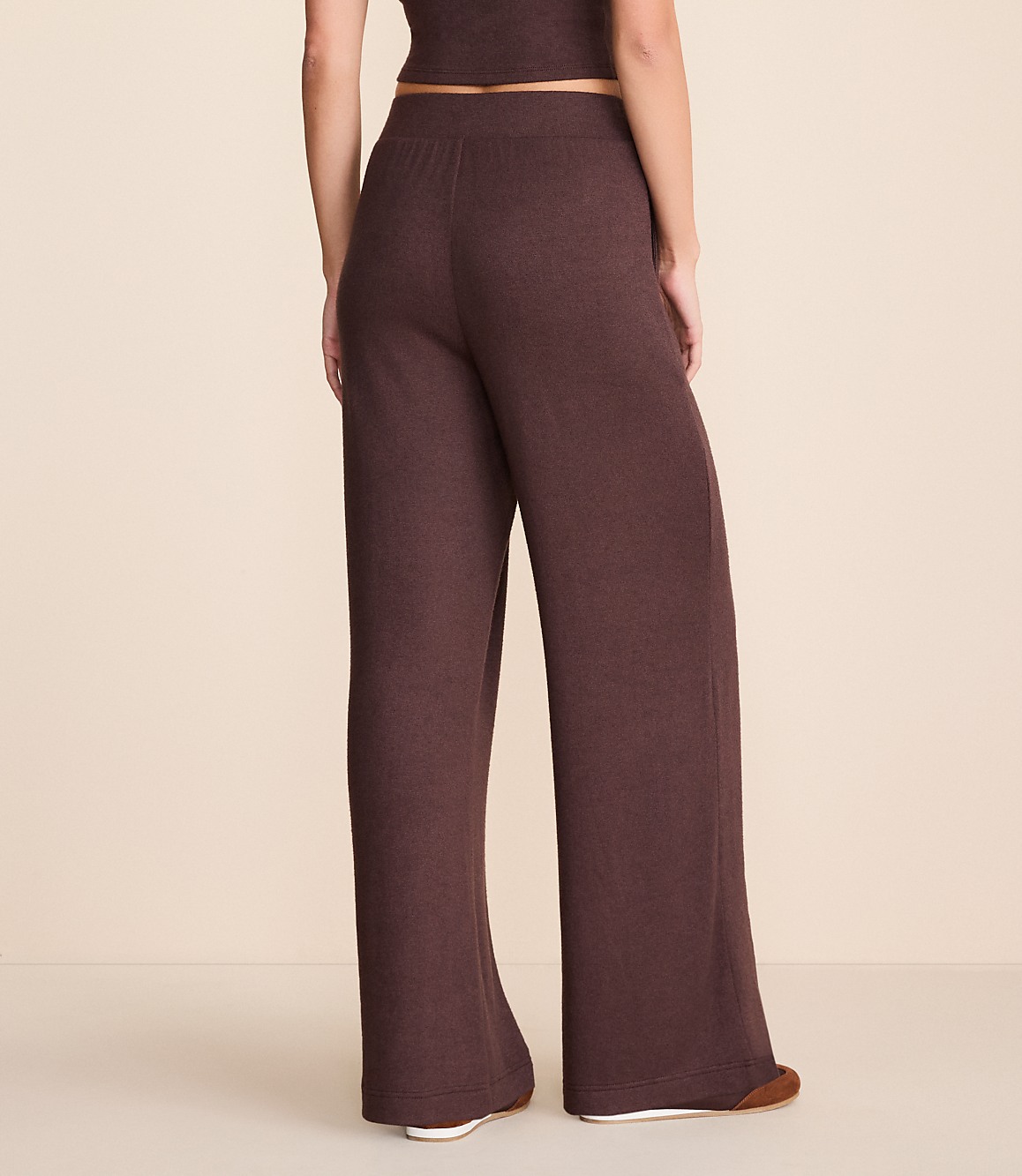 Petite Lou & Grey Cozy Sweater Knit Wide Leg Pants