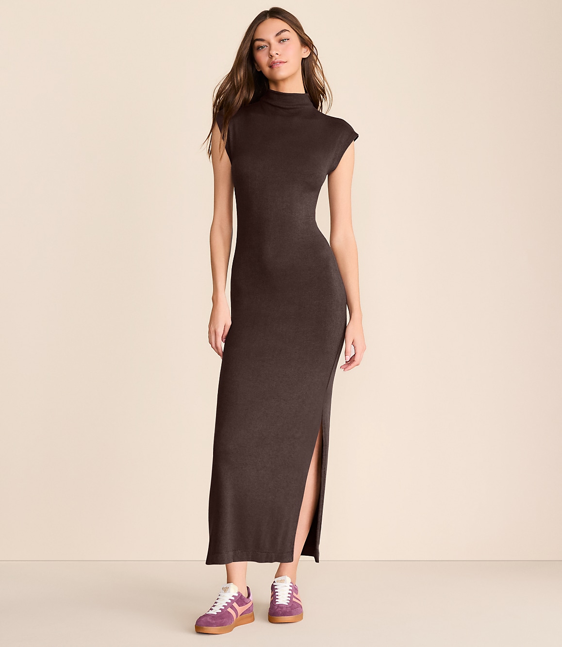 Lou & Grey Cozy Sweater Knit Column Dress